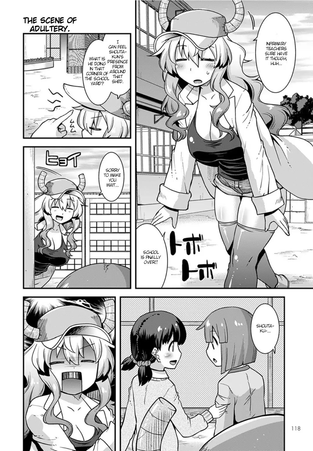 Kobayashi-san-chi no Maid Dragon: Lucoa wa Boku no xx Desu chapter 2 page 6