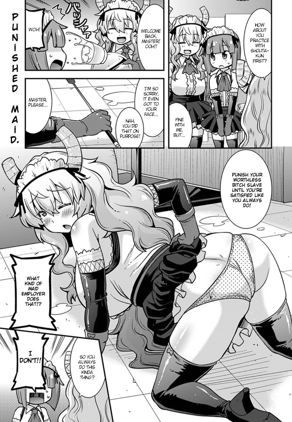Kobayashi-san-chi no Maid Dragon: Lucoa wa Boku no xx Desu chapter 4 page 7