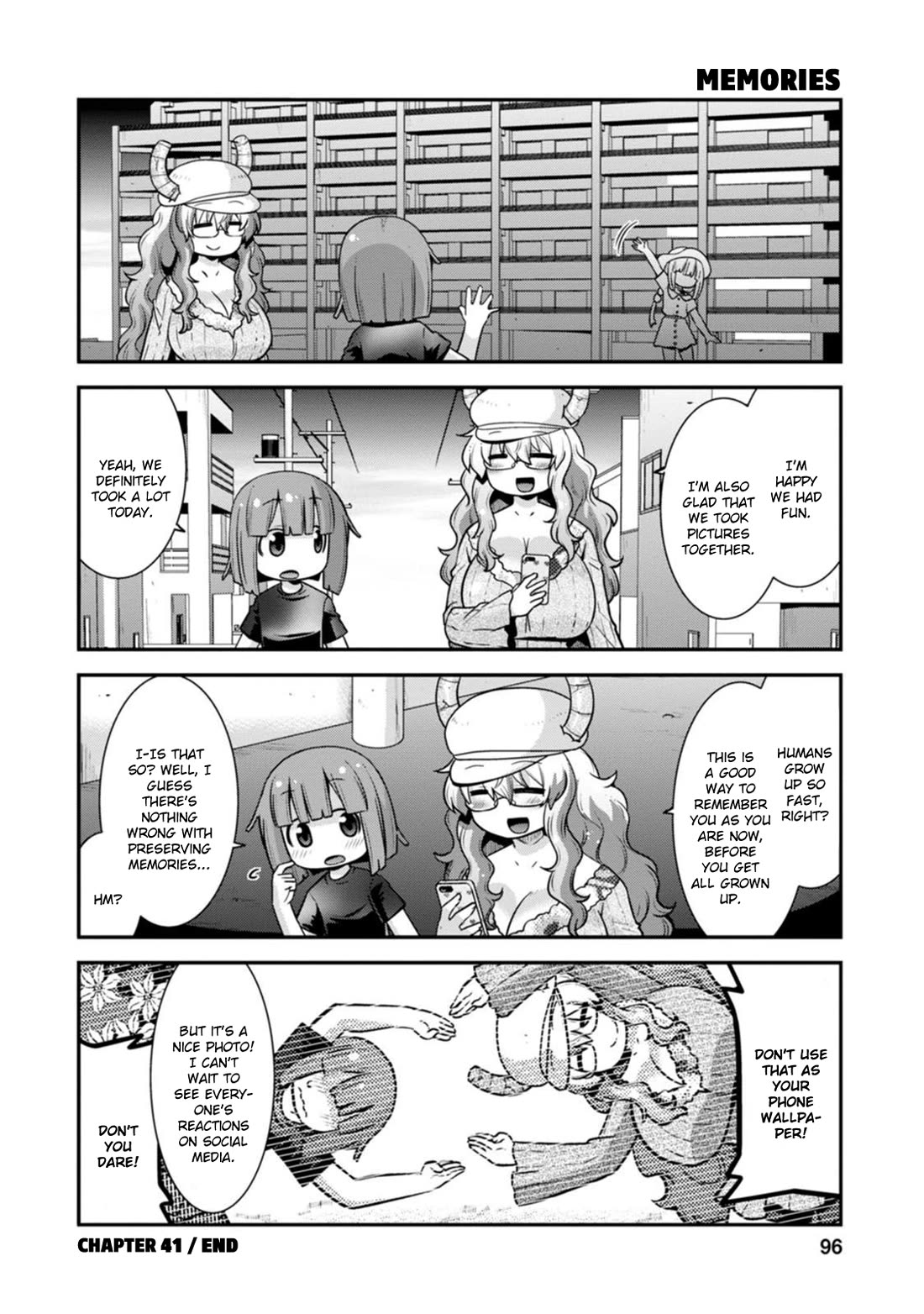 Kobayashi-san-chi no Maid Dragon: Lucoa wa Boku no xx Desu chapter 41 page 14