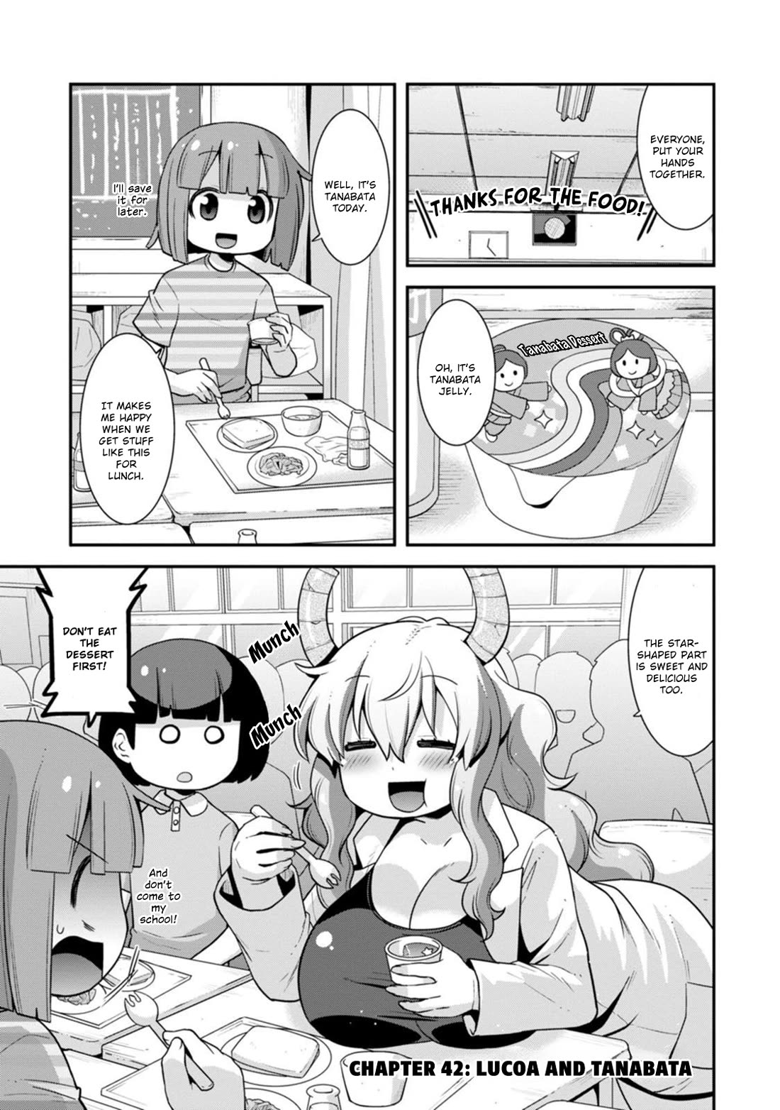 Kobayashi-san-chi no Maid Dragon: Lucoa wa Boku no xx Desu chapter 42 page 1