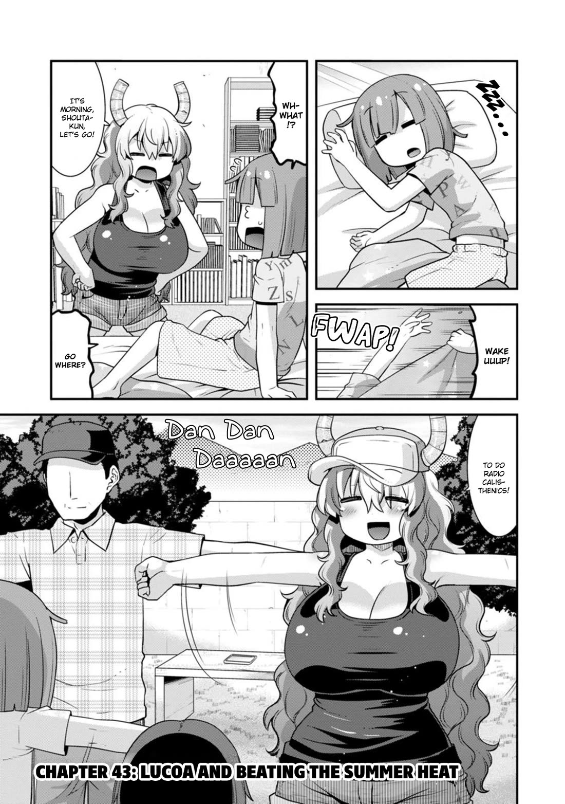 Kobayashi-san-chi no Maid Dragon: Lucoa wa Boku no xx Desu chapter 43 page 1