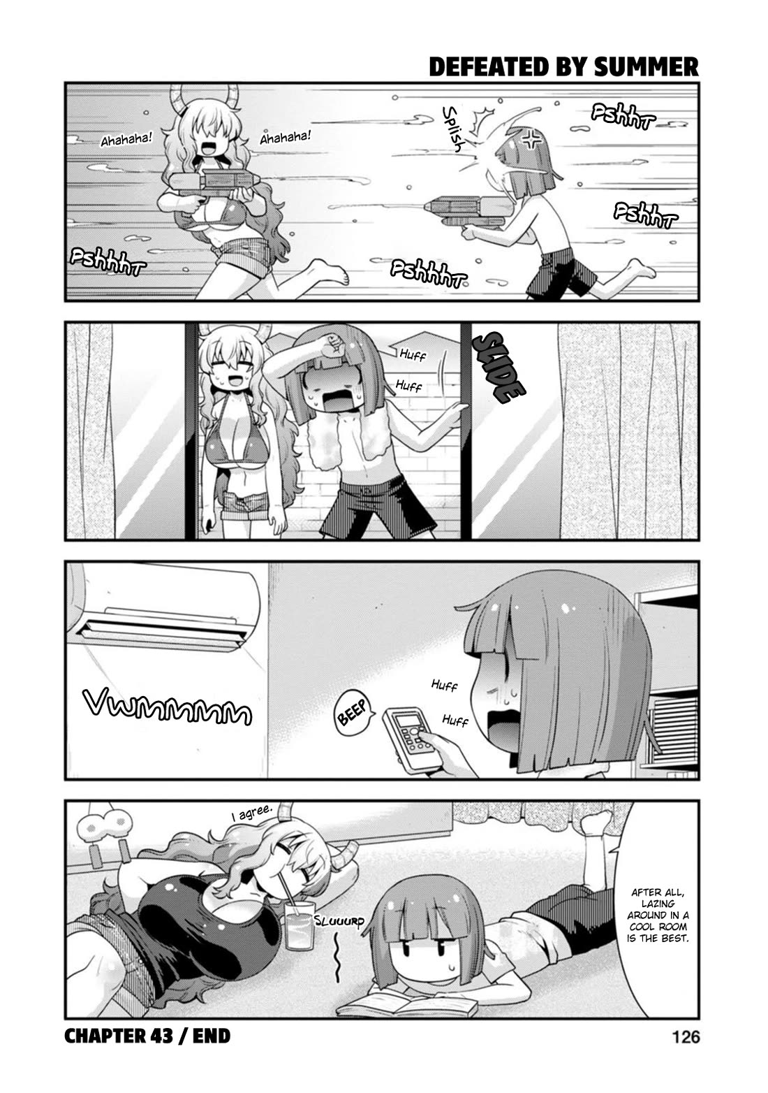 Kobayashi-san-chi no Maid Dragon: Lucoa wa Boku no xx Desu chapter 43 page 14