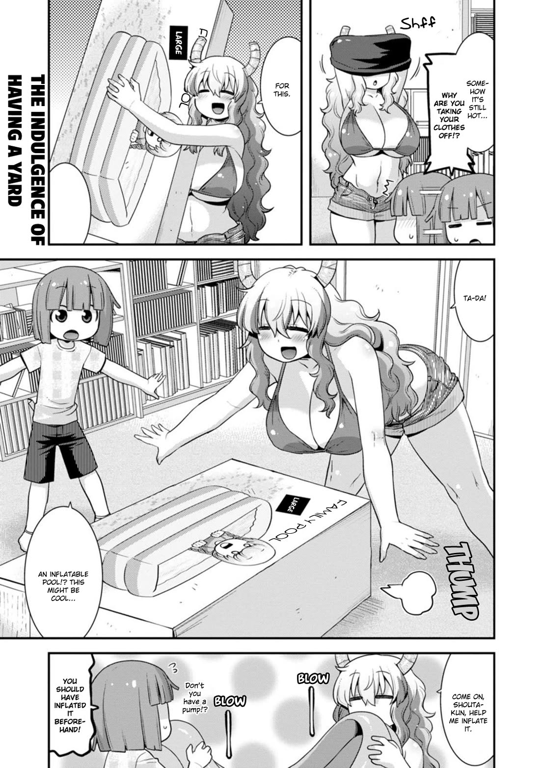 Kobayashi-san-chi no Maid Dragon: Lucoa wa Boku no xx Desu chapter 43 page 9