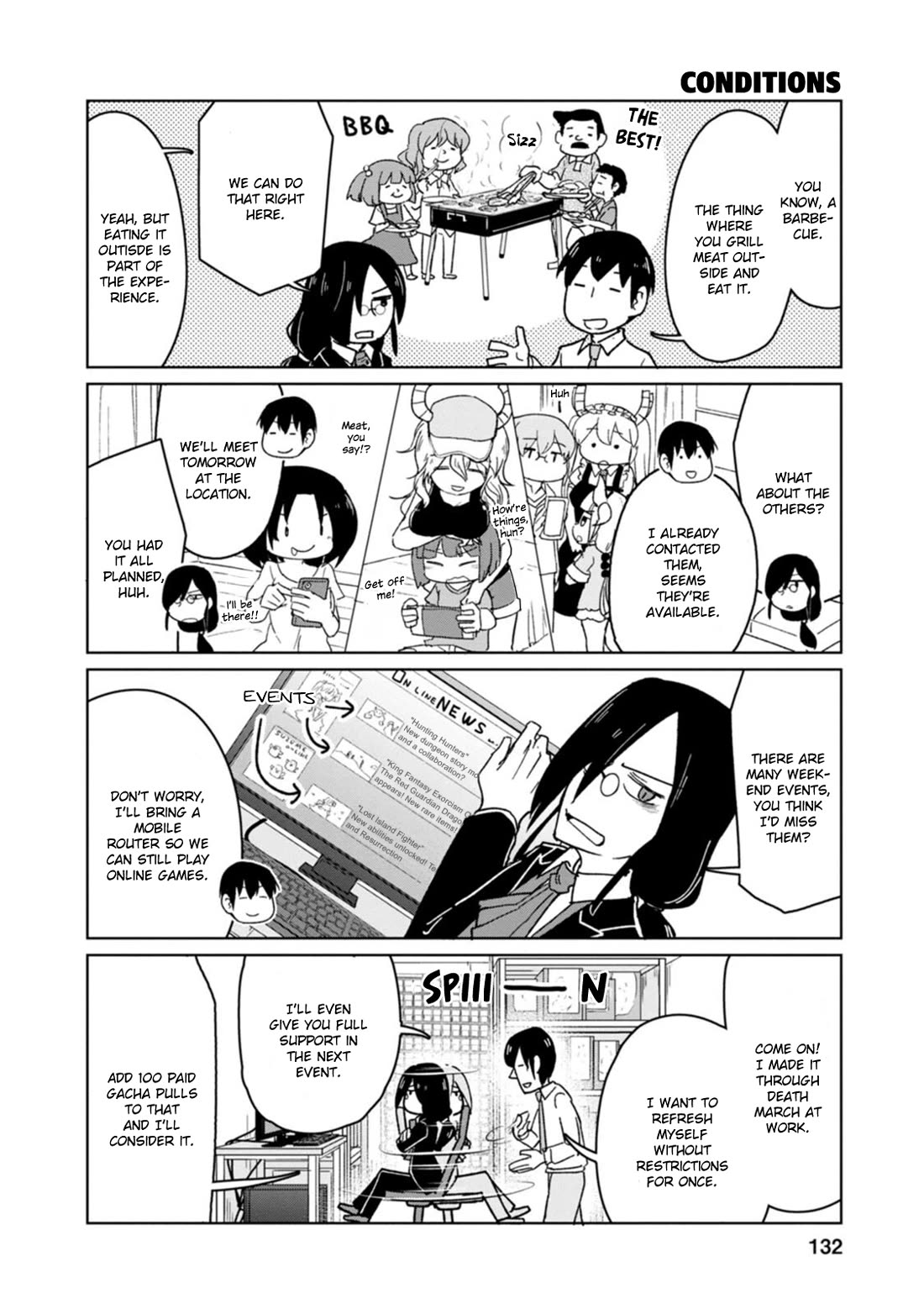 Kobayashi-san Chi no Maid Dragon: Okomorigurashi no Fafnir chapter 10 page 2