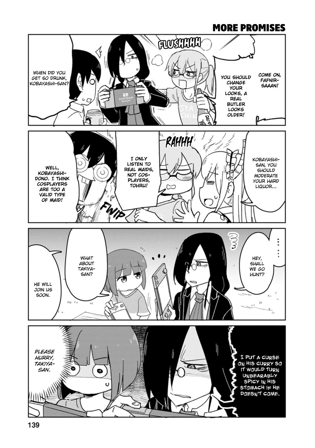 Kobayashi-san Chi no Maid Dragon: Okomorigurashi no Fafnir chapter 10 page 9