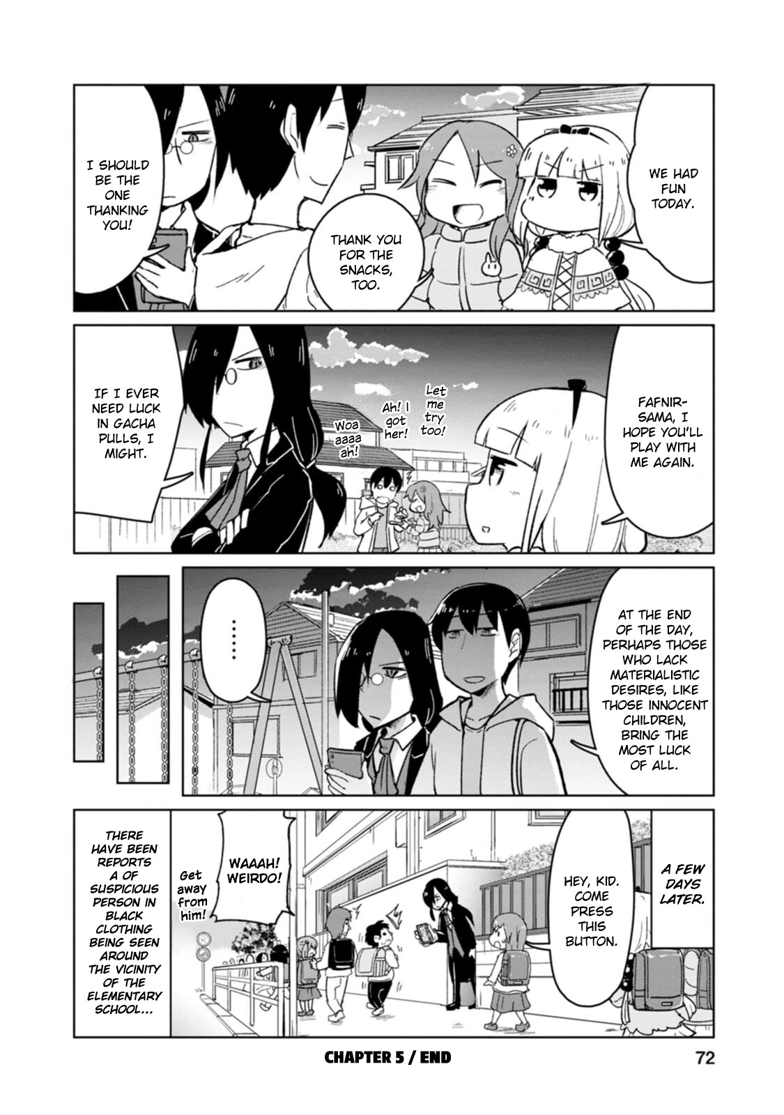Kobayashi-san Chi no Maid Dragon: Okomorigurashi no Fafnir chapter 5 page 12