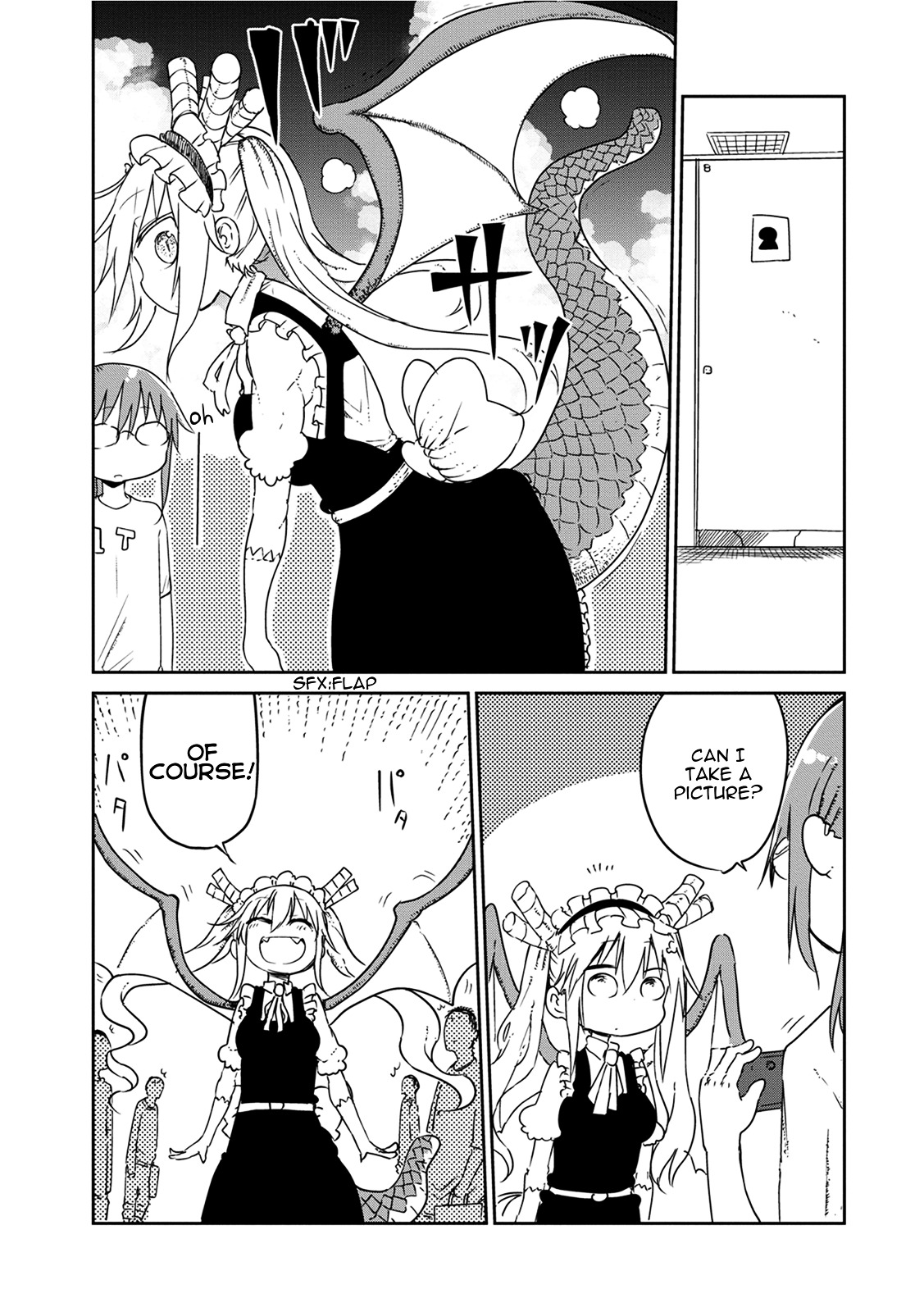 Kobayashi-san Chi no Maid Dragon chapter 17 page 11