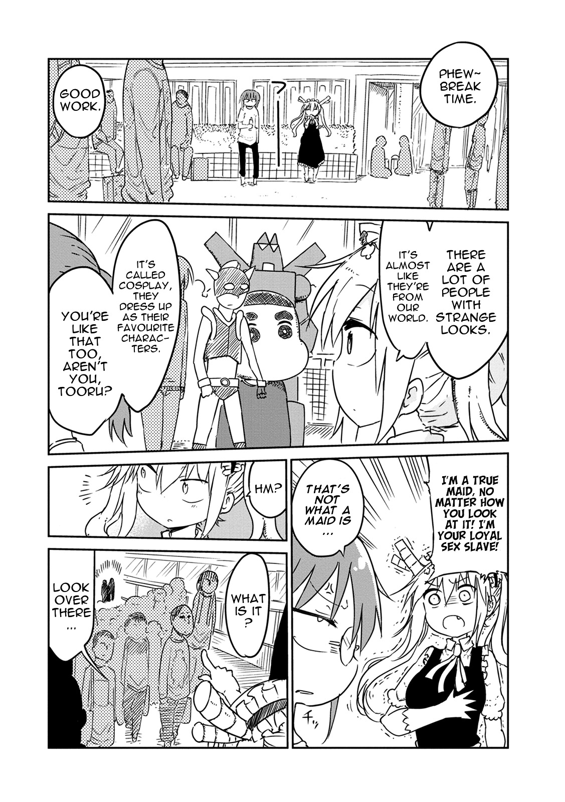 Kobayashi-san Chi no Maid Dragon chapter 17 page 6