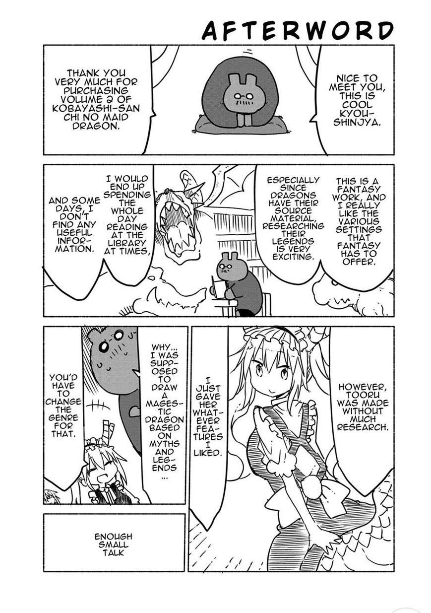 Kobayashi-san Chi no Maid Dragon chapter 20 page 14