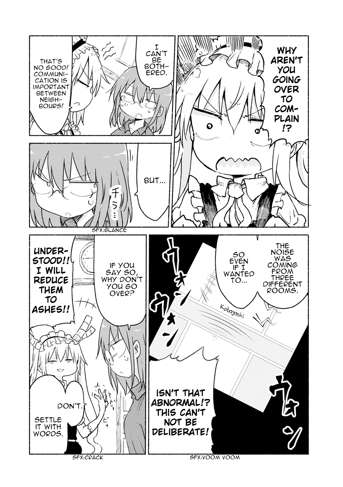 Kobayashi-san Chi no Maid Dragon chapter 22 page 4
