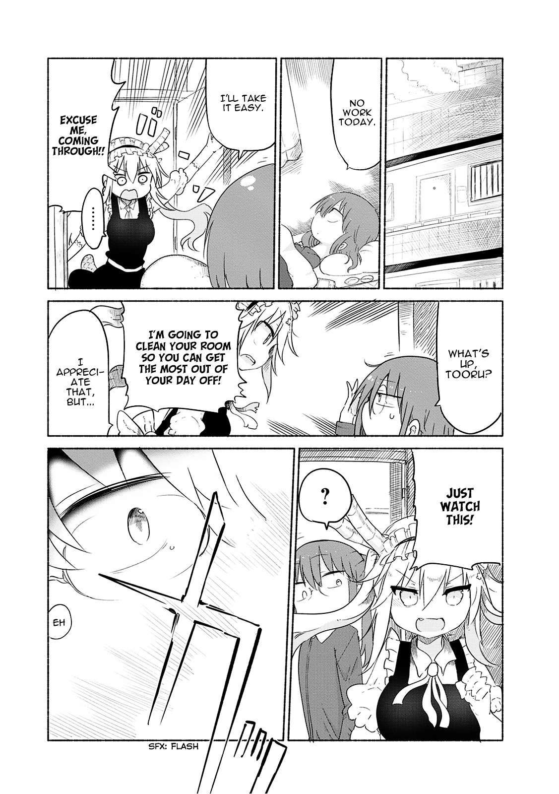 Kobayashi-san Chi no Maid Dragon chapter 26 page 4