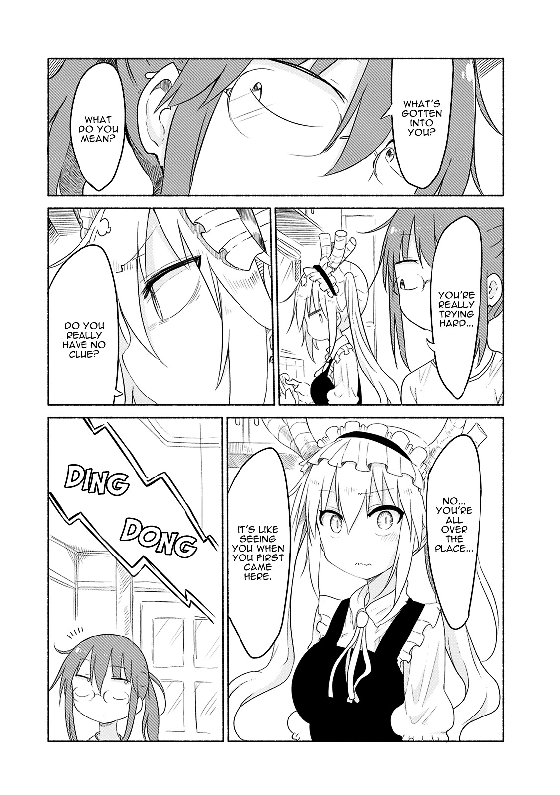 Kobayashi-san Chi no Maid Dragon chapter 26 page 8