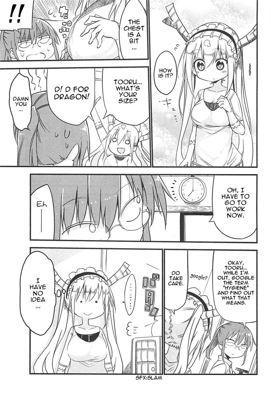 Kobayashi-san Chi no Maid Dragon chapter 3 page 7