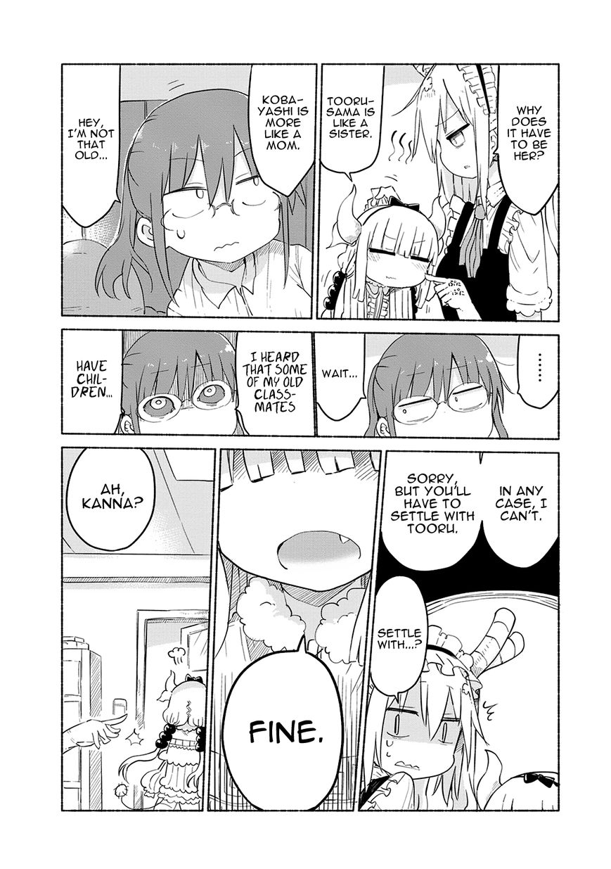 Kobayashi-san Chi no Maid Dragon chapter 34 page 4
