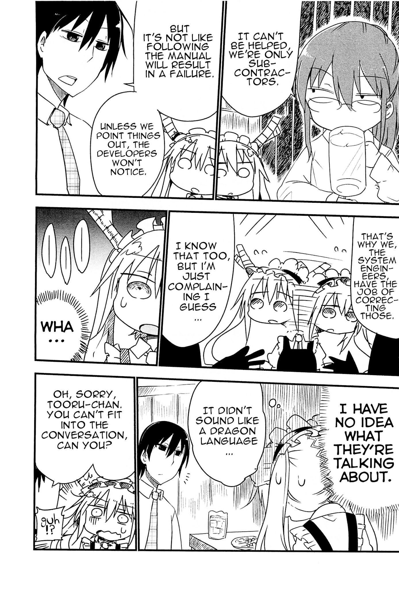 Kobayashi-san Chi no Maid Dragon chapter 4 page 6