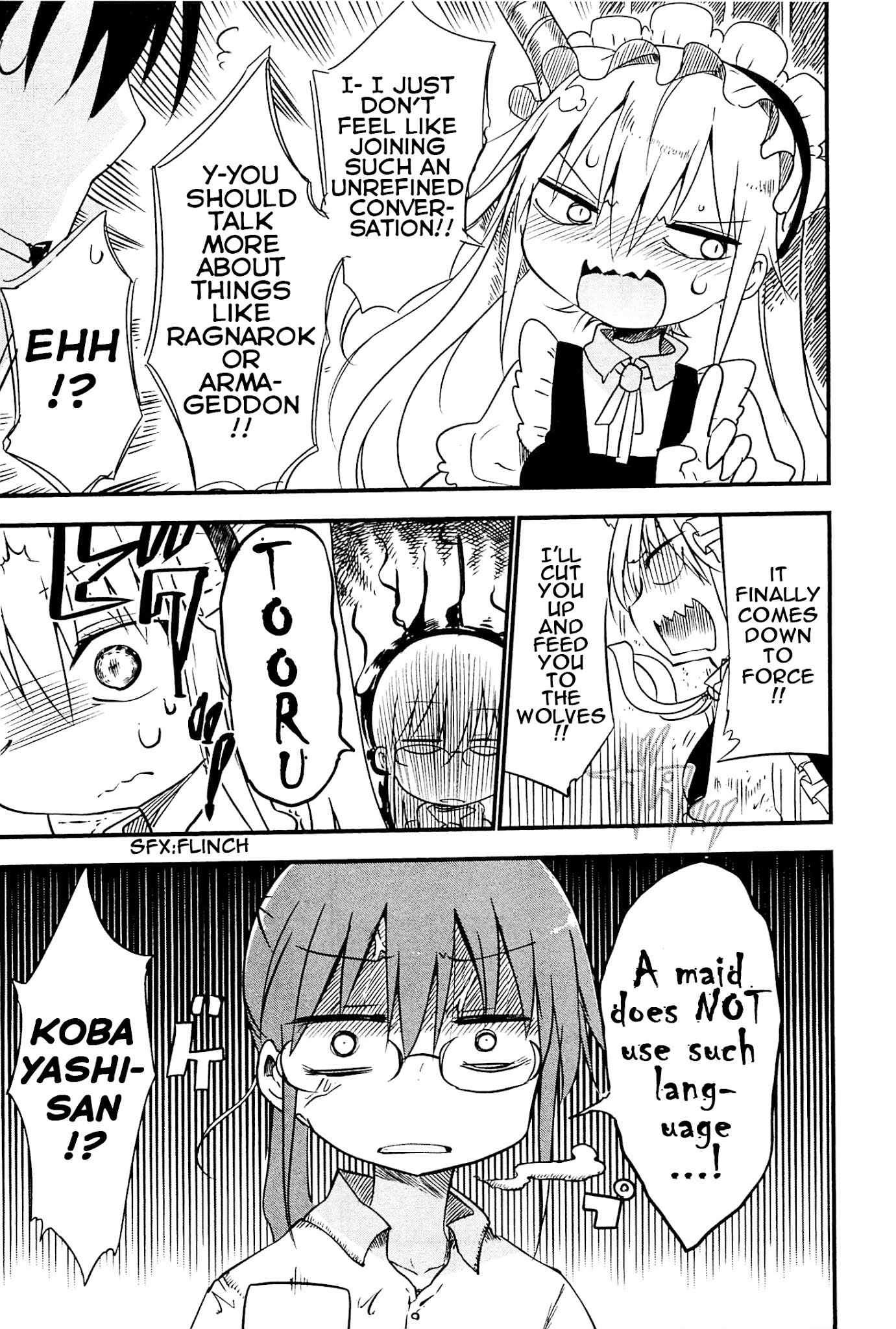 Kobayashi-san Chi no Maid Dragon chapter 4 page 7