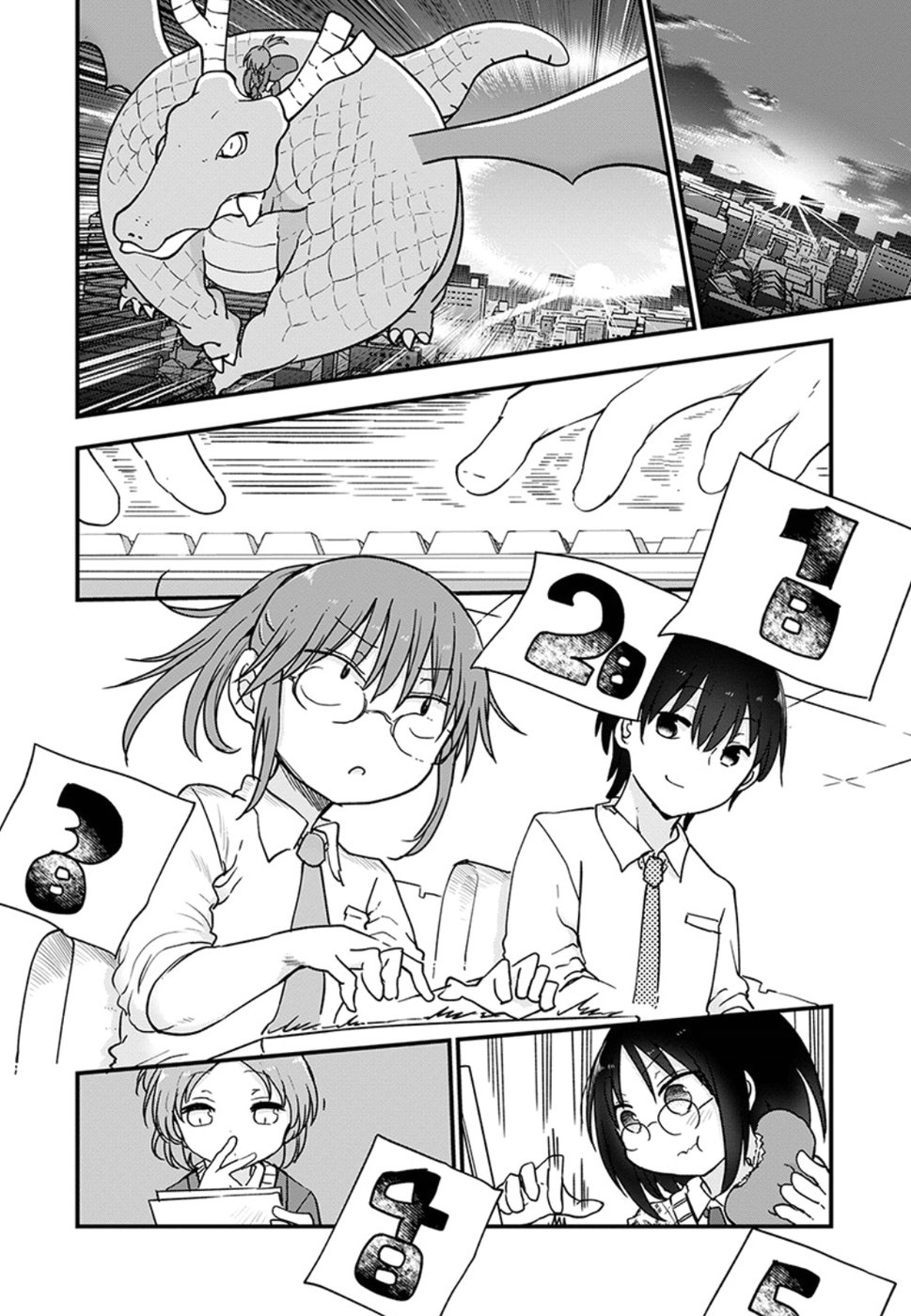 Kobayashi-san Chi no Maid Dragon chapter 83 page 8