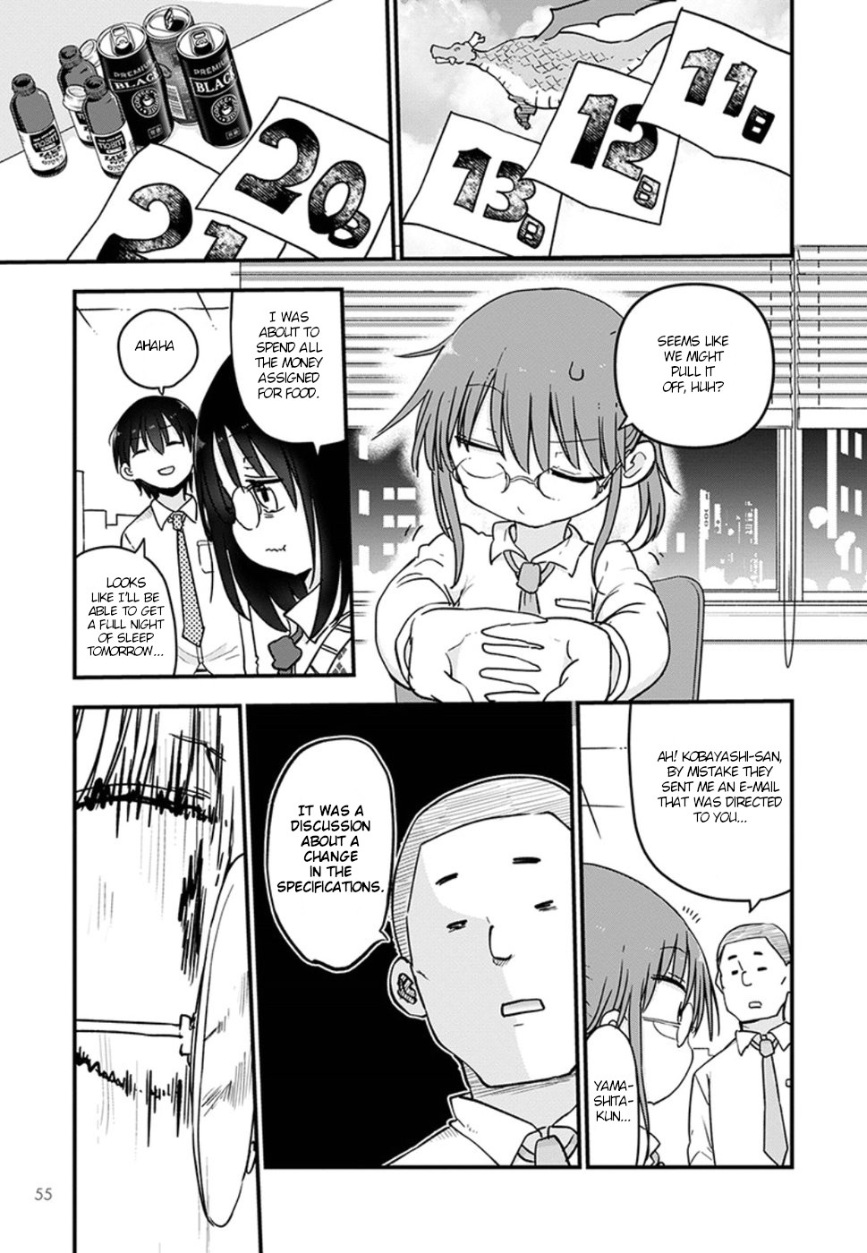 Kobayashi-san Chi no Maid Dragon chapter 83 page 9