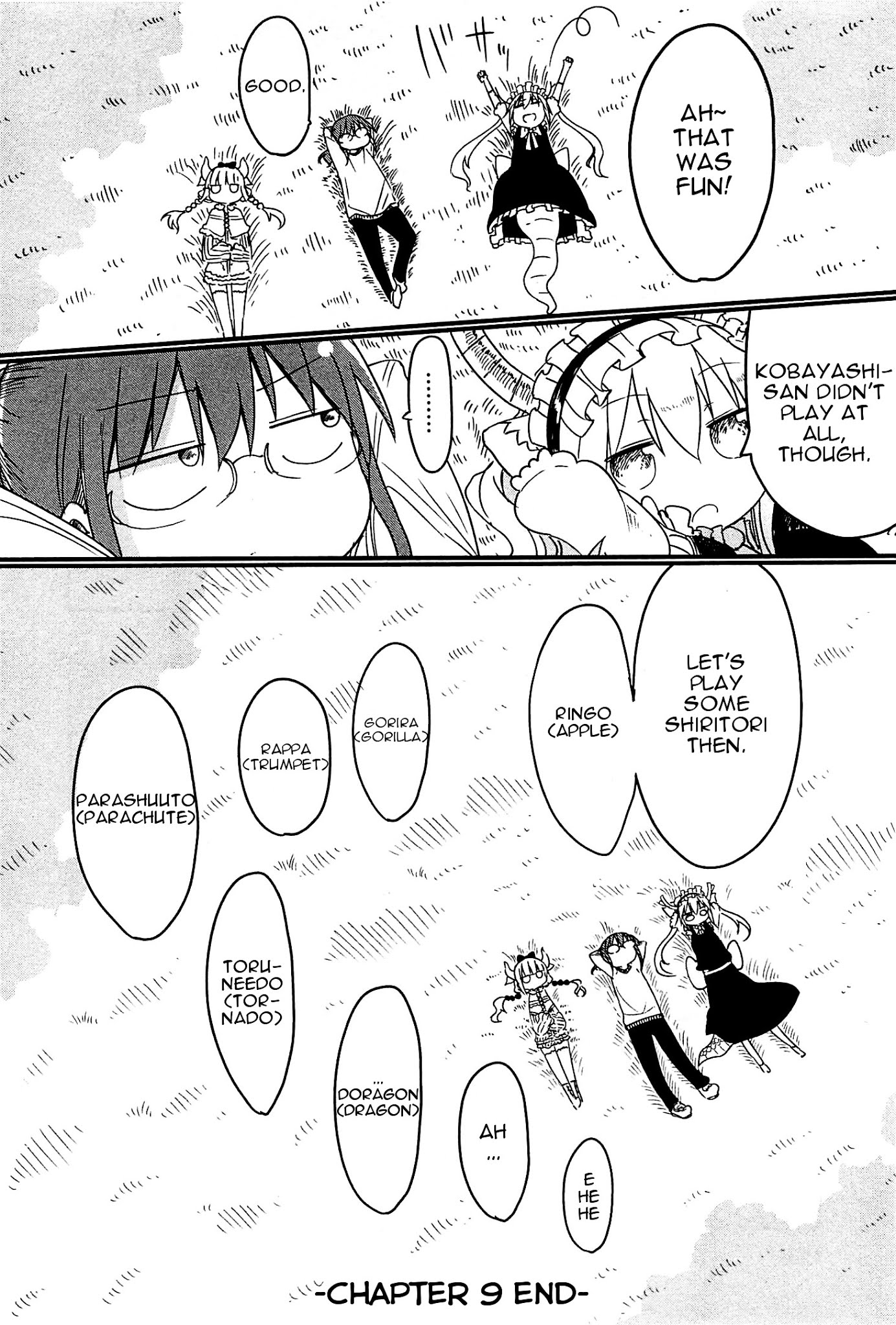 Kobayashi-san Chi no Maid Dragon chapter 9 page 12