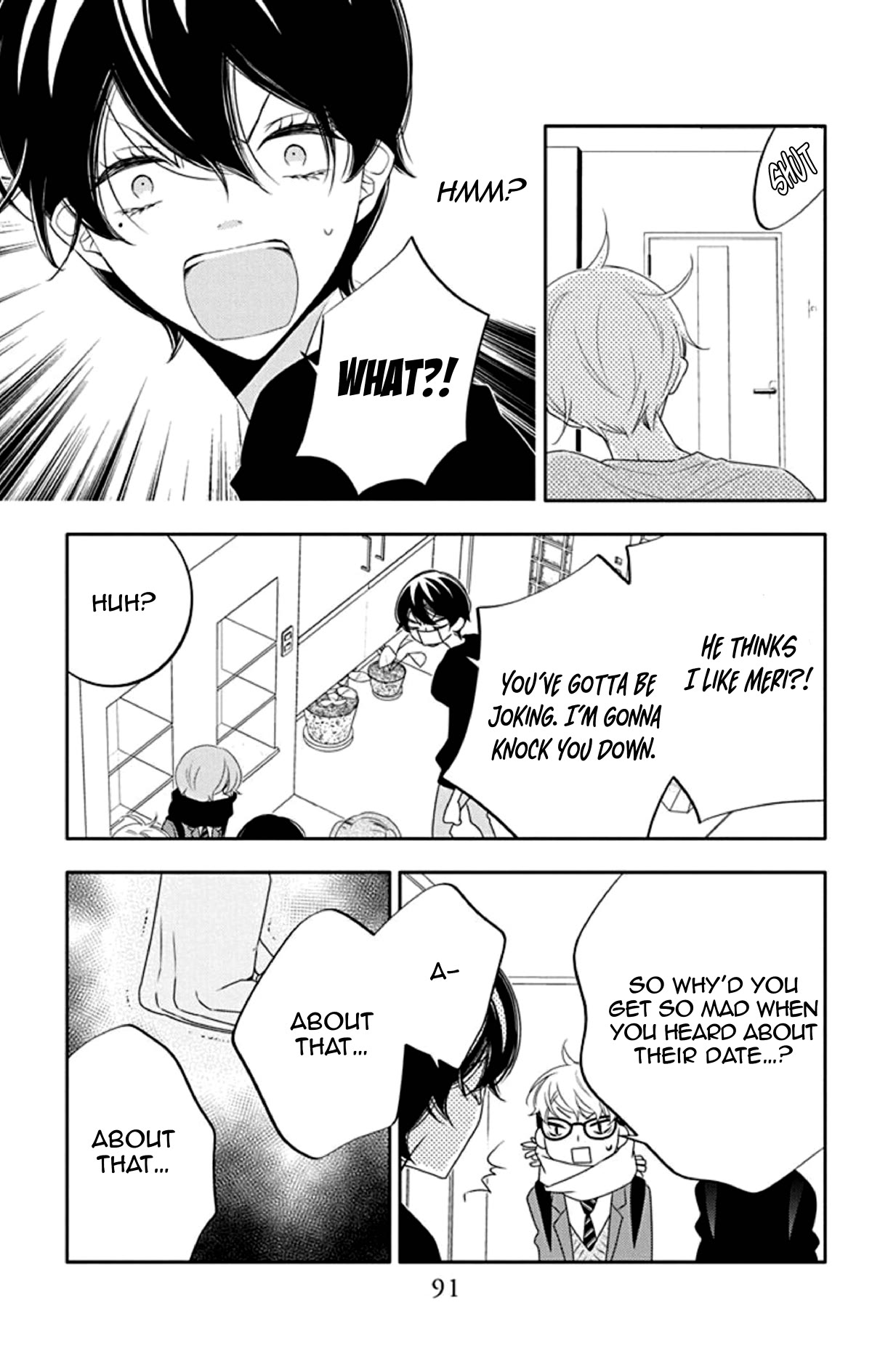 Koi ni Mudaguchi chapter 13 page 28