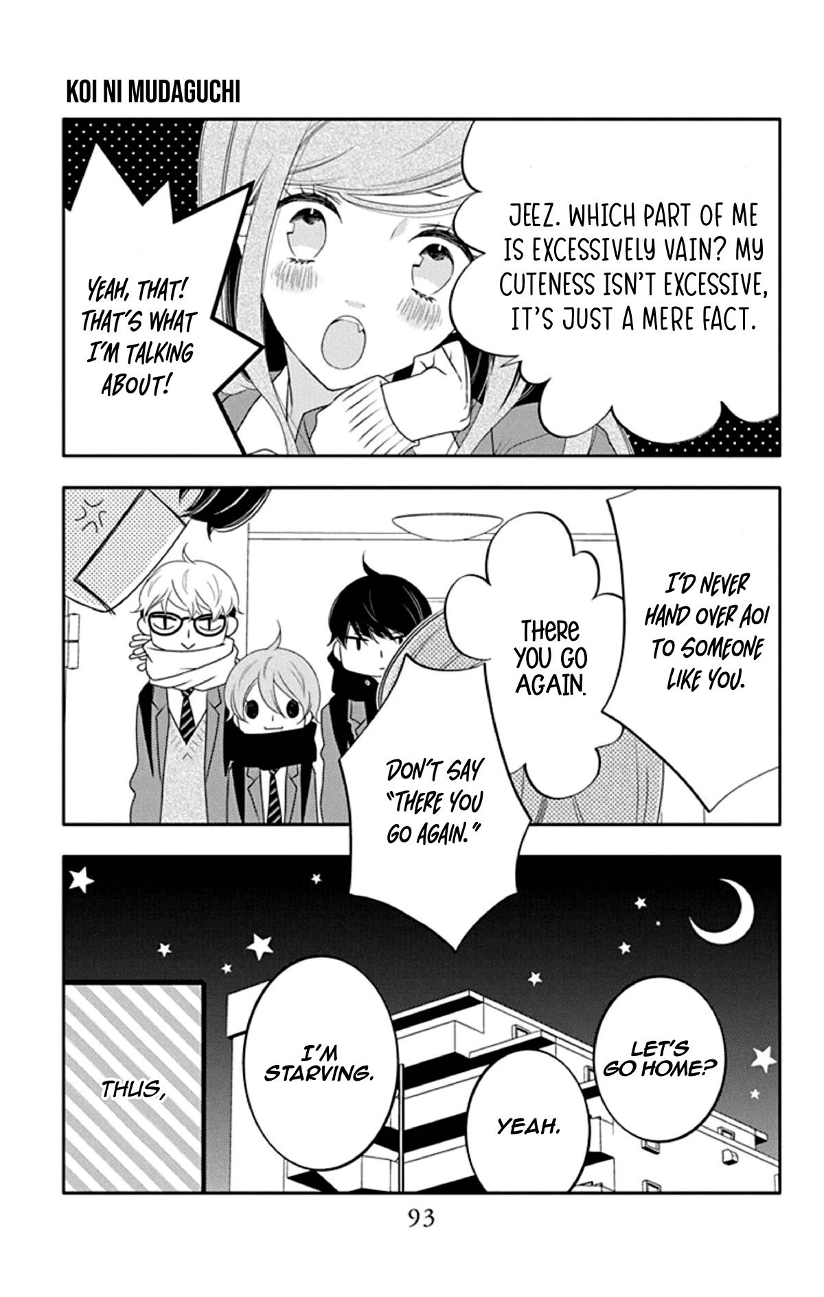 Koi ni Mudaguchi chapter 13 page 30