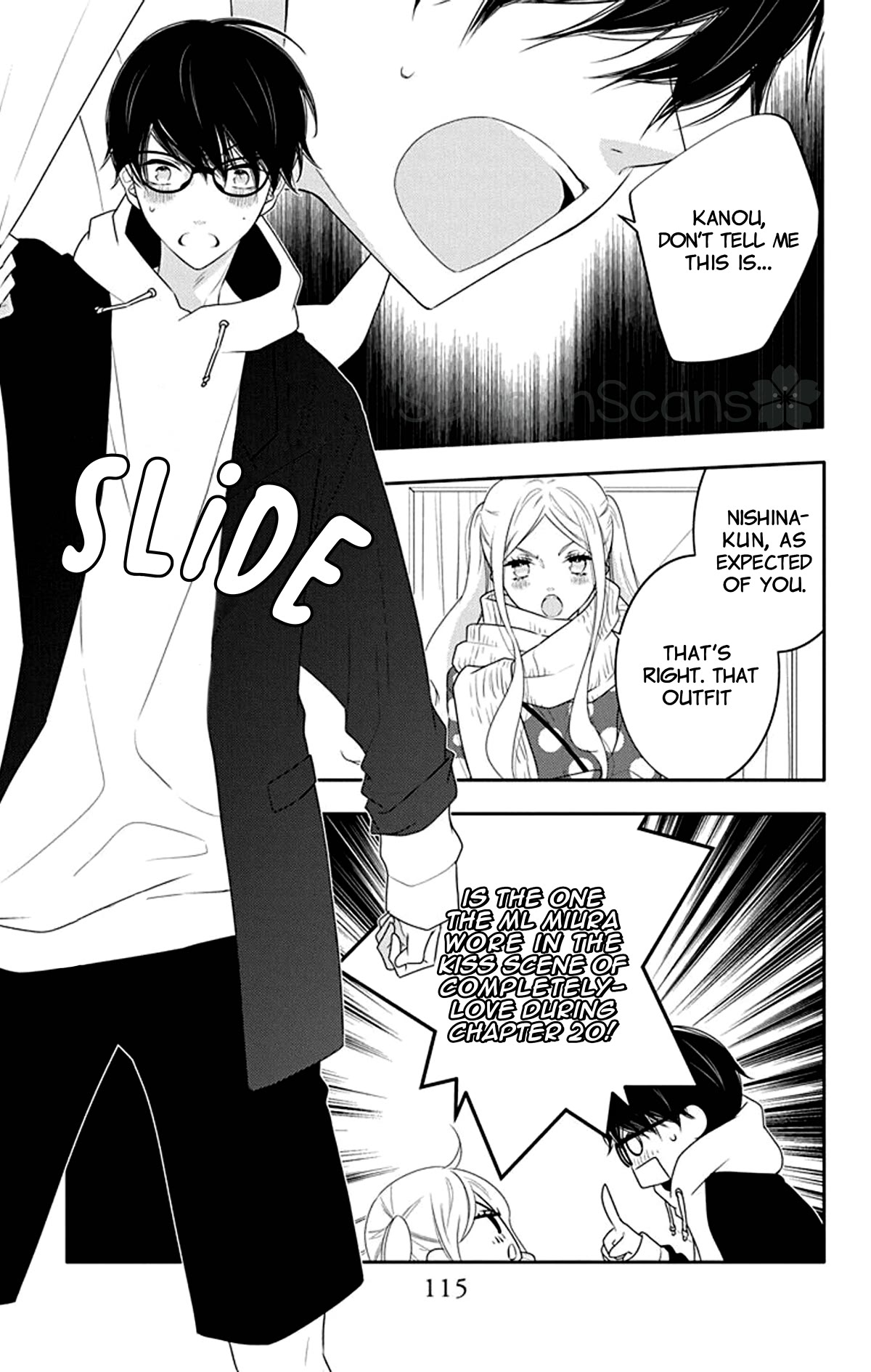 Koi ni Mudaguchi chapter 14 page 21