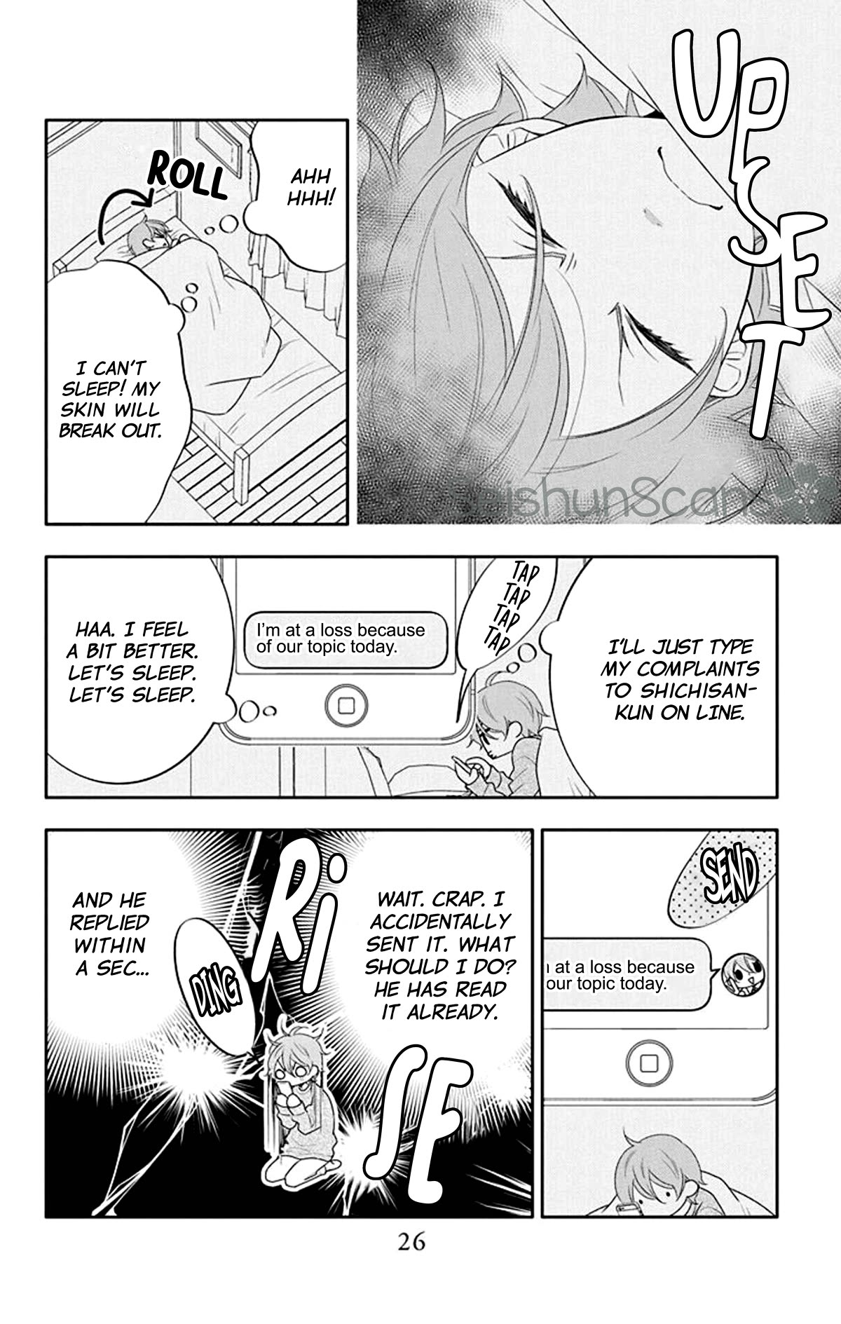 Koi ni Mudaguchi chapter 16 page 26