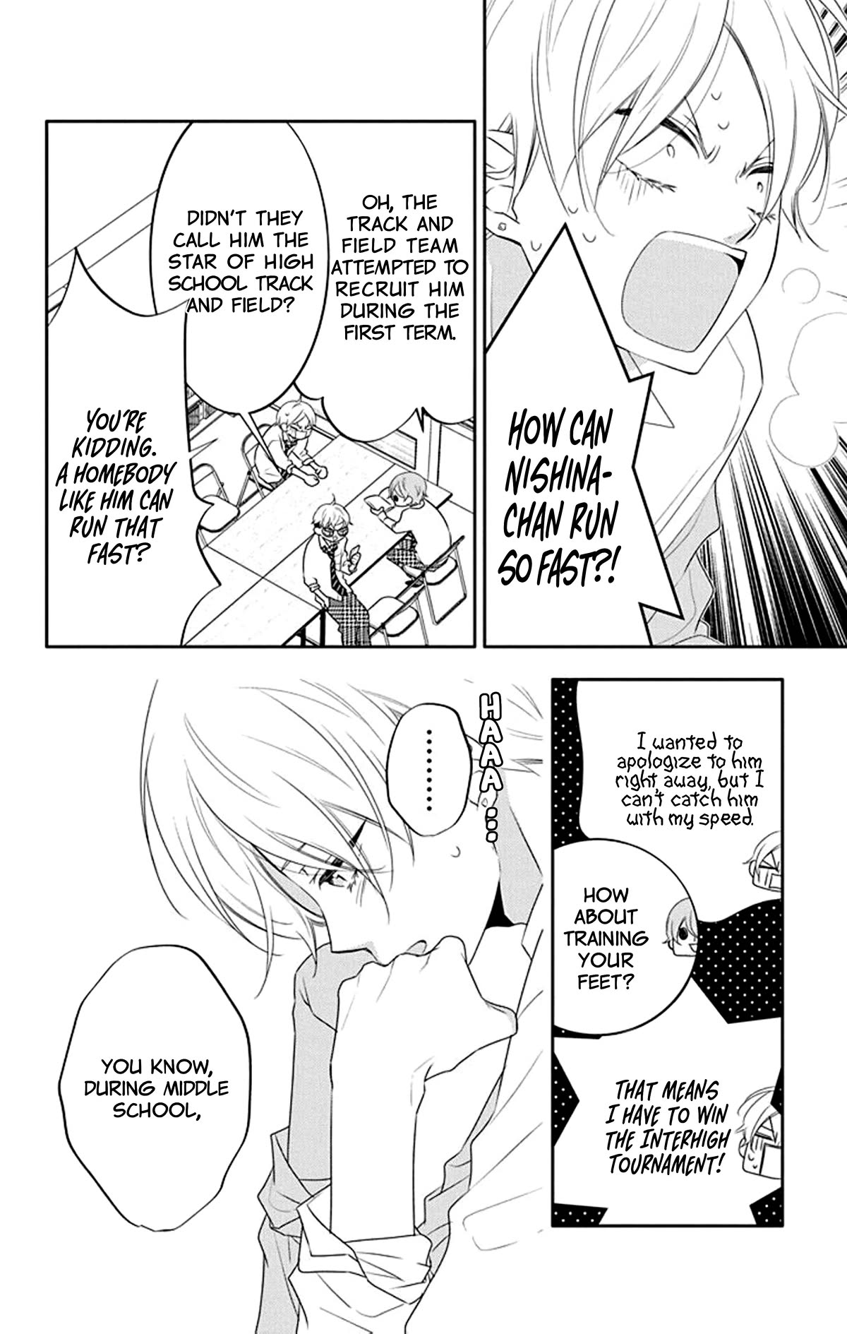 Koi ni Mudaguchi chapter 18 page 12