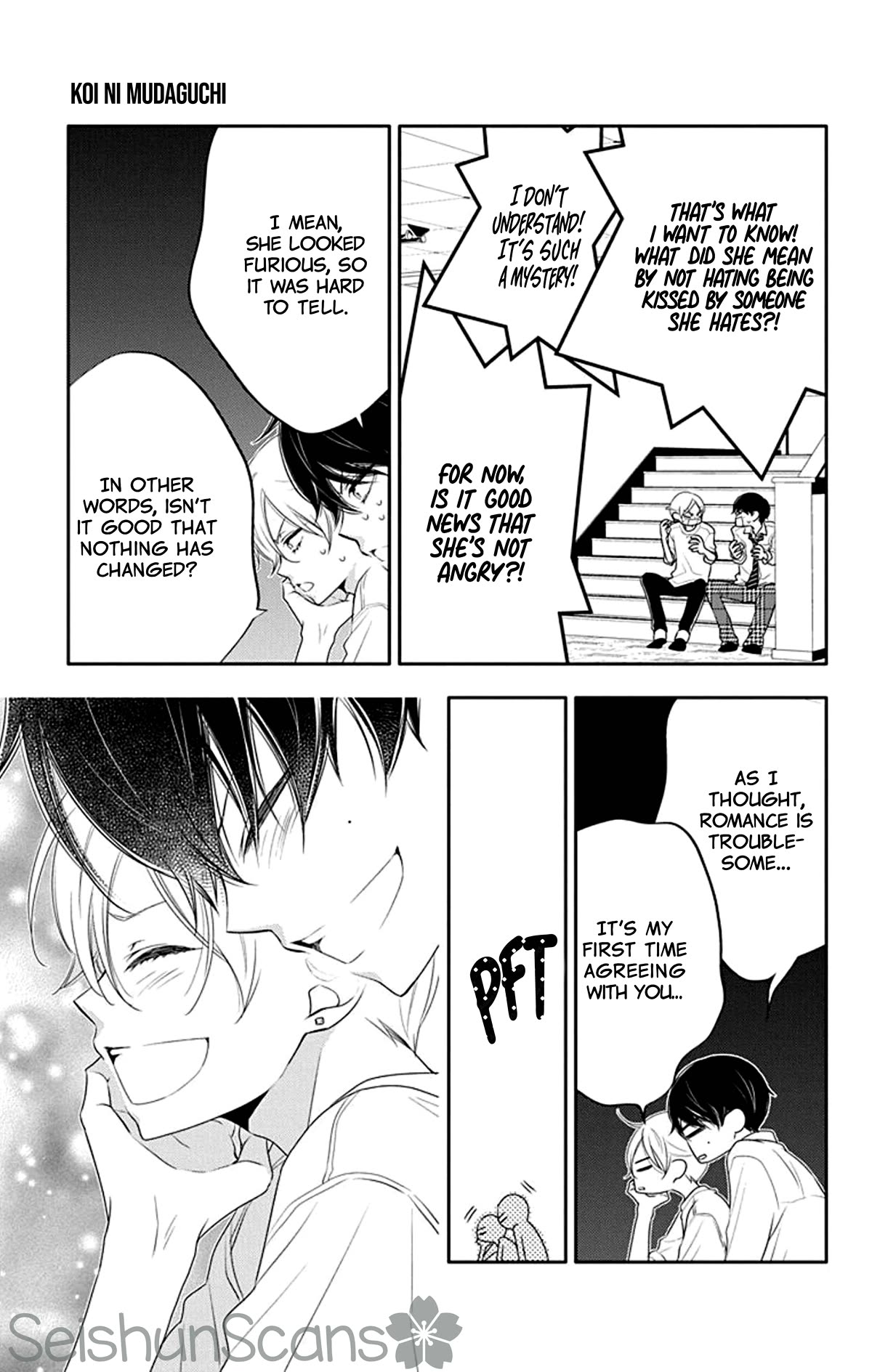 Koi ni Mudaguchi chapter 18 page 26