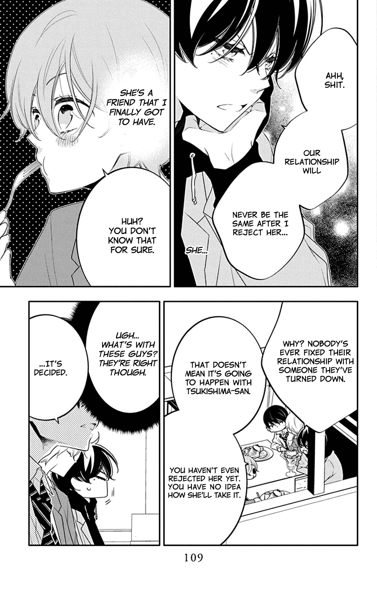 Koi ni Mudaguchi chapter 19 page 18