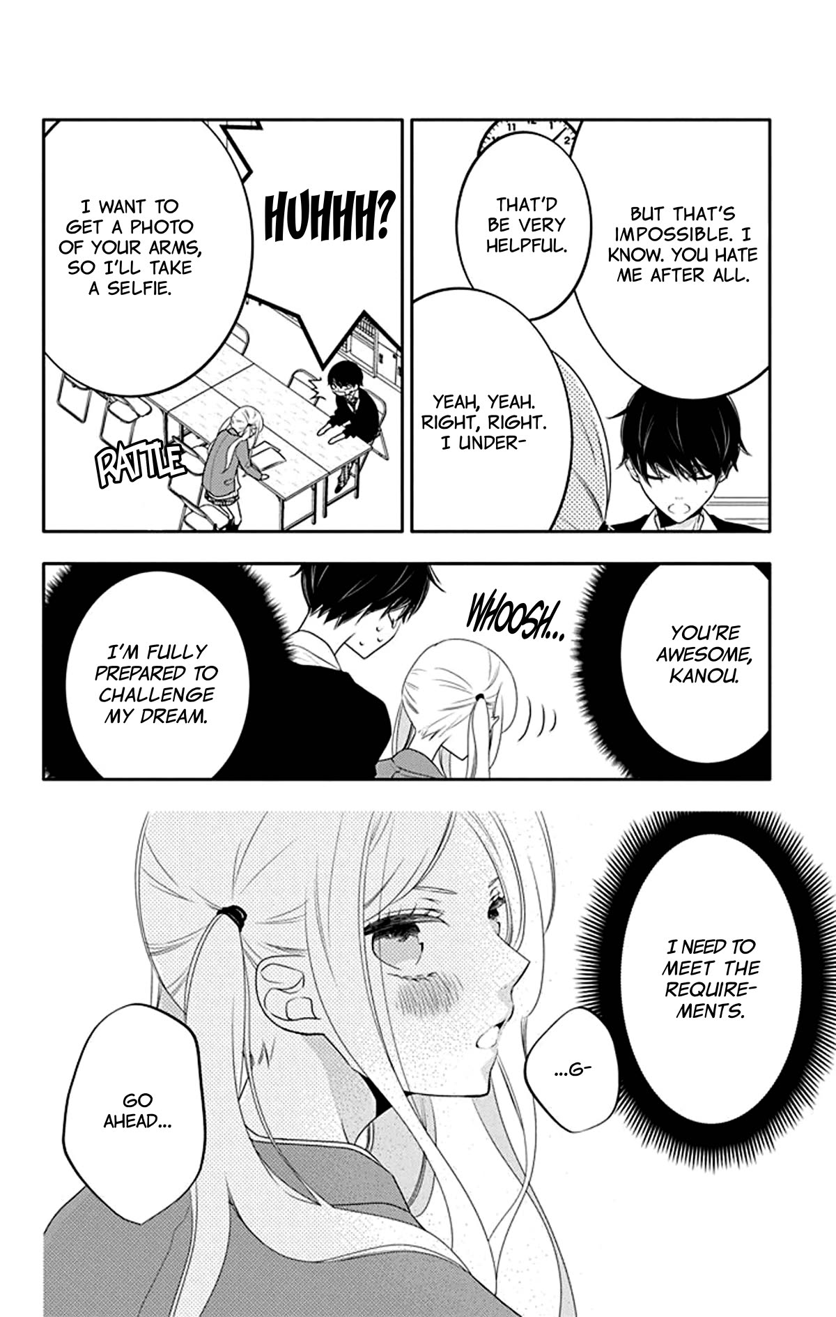 Koi ni Mudaguchi chapter 21 page 28