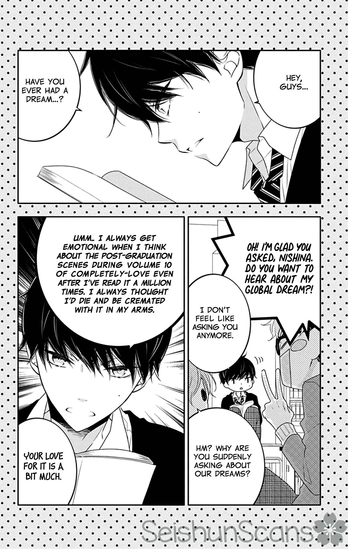 Koi ni Mudaguchi chapter 21 page 6