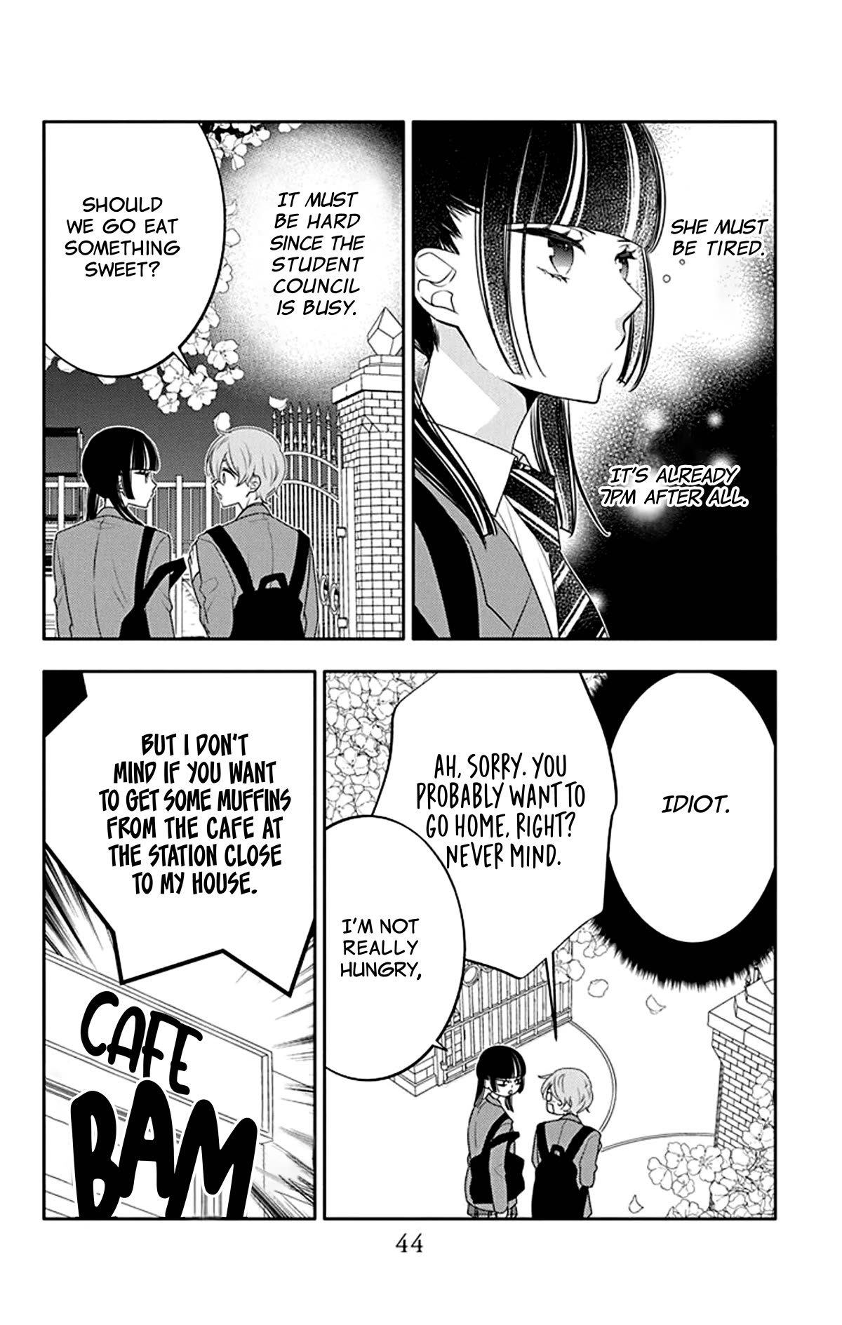 Koi ni Mudaguchi chapter 22 page 13