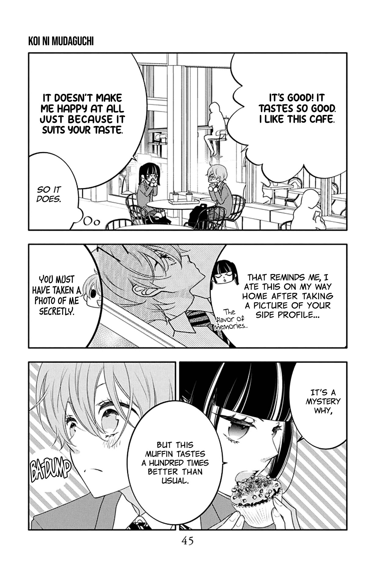 Koi ni Mudaguchi chapter 22 page 14