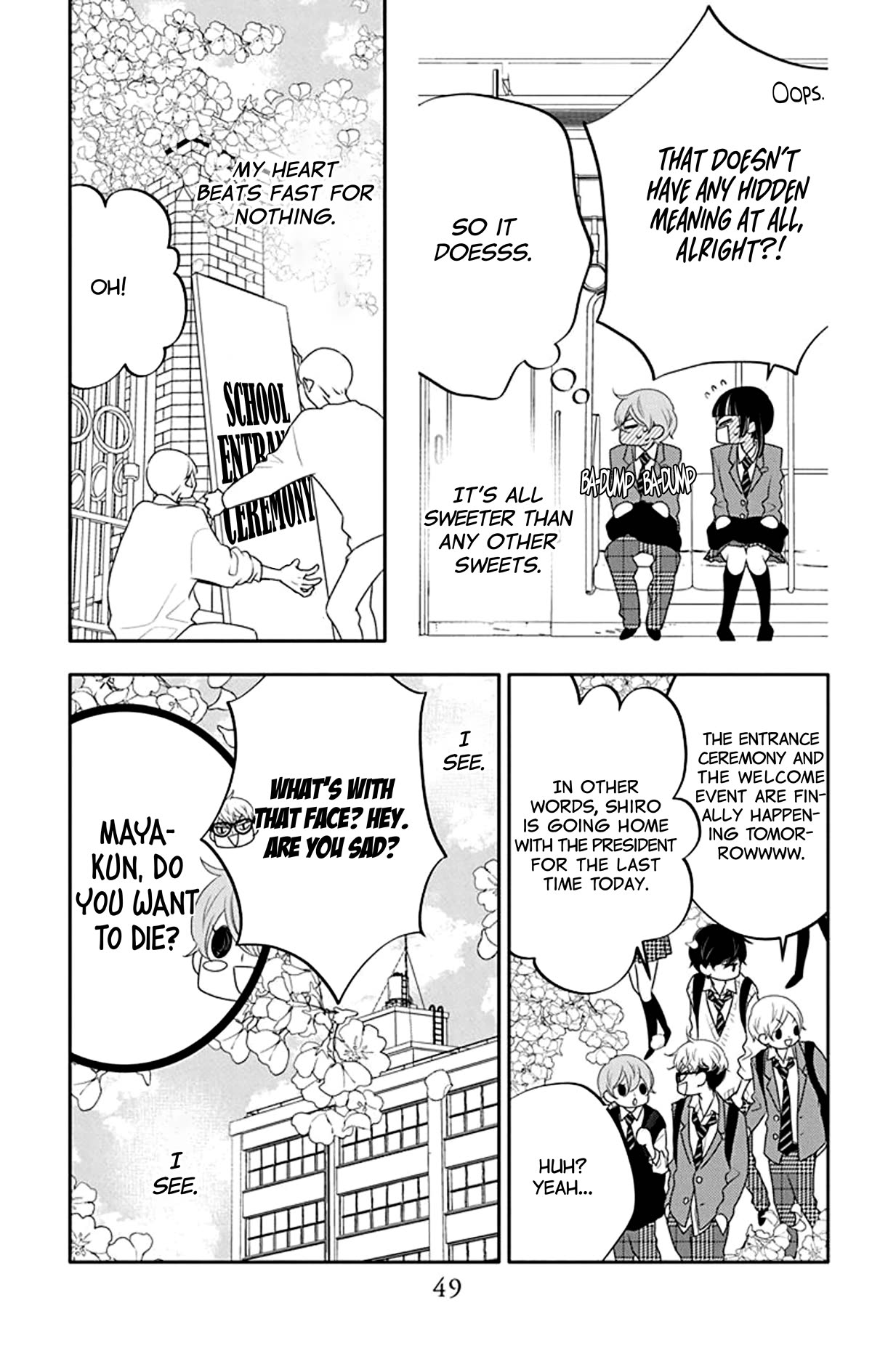 Koi ni Mudaguchi chapter 22 page 18