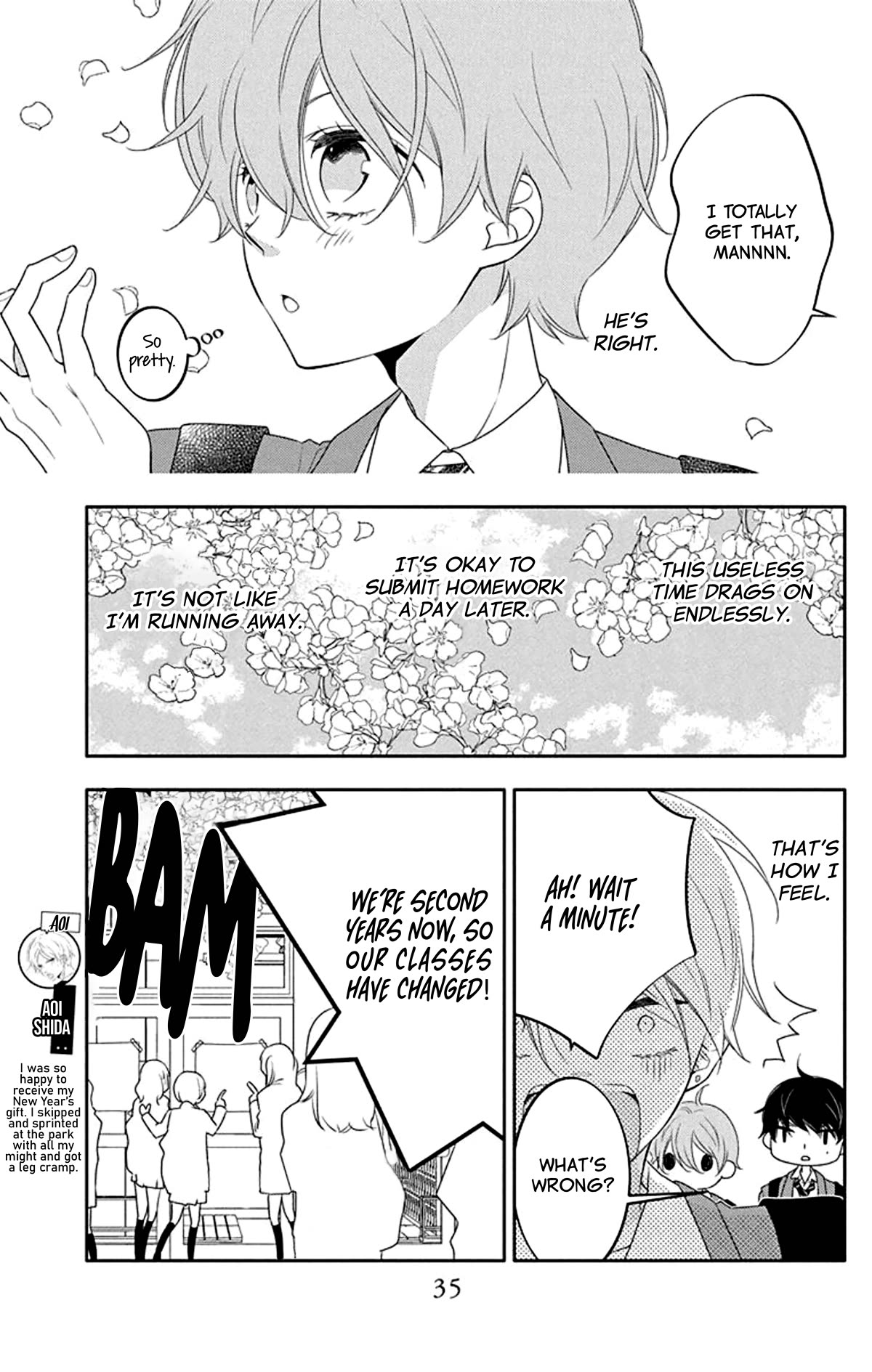 Koi ni Mudaguchi chapter 22 page 4