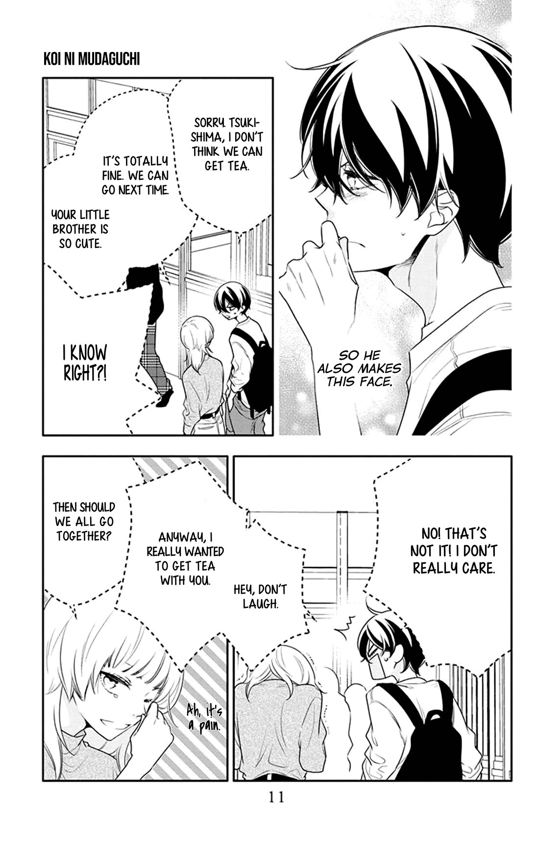 Koi ni Mudaguchi chapter 26 page 13