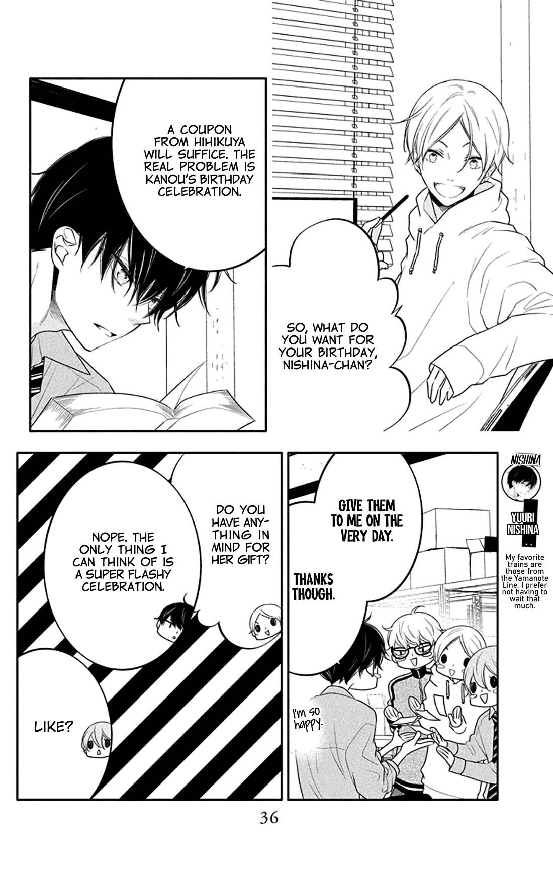 Koi ni Mudaguchi chapter 27 page 4