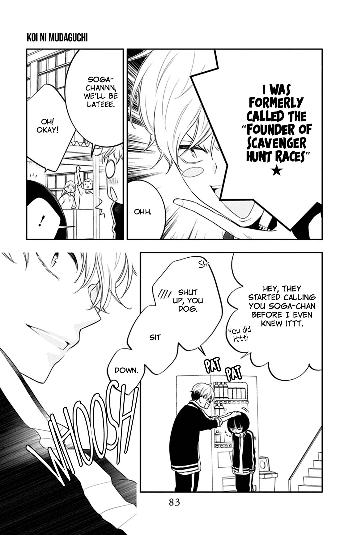 Koi ni Mudaguchi chapter 28 page 20