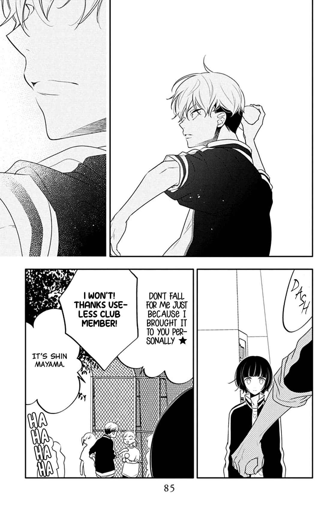 Koi ni Mudaguchi chapter 28 page 22