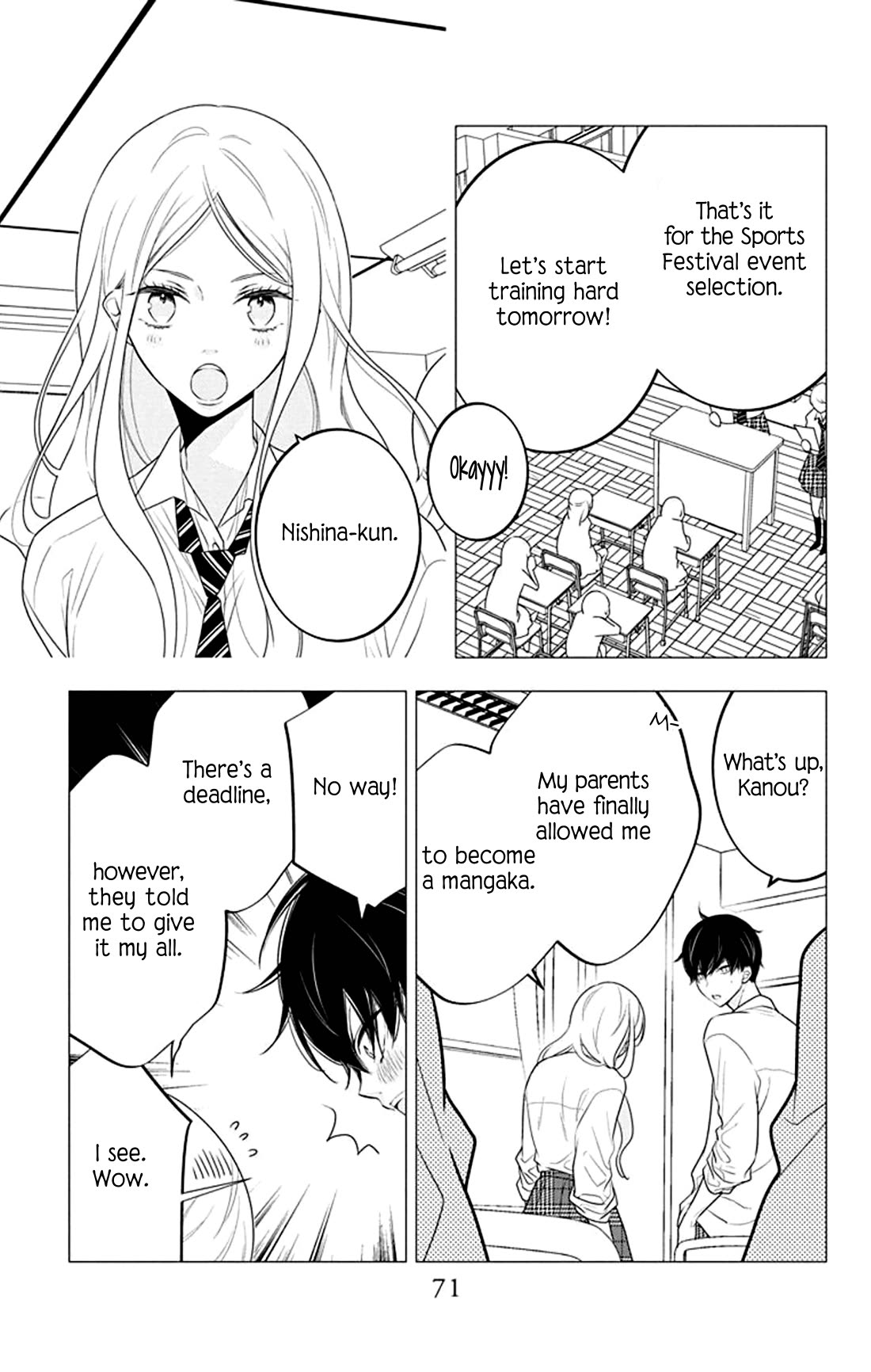 Koi ni Mudaguchi chapter 28 page 8