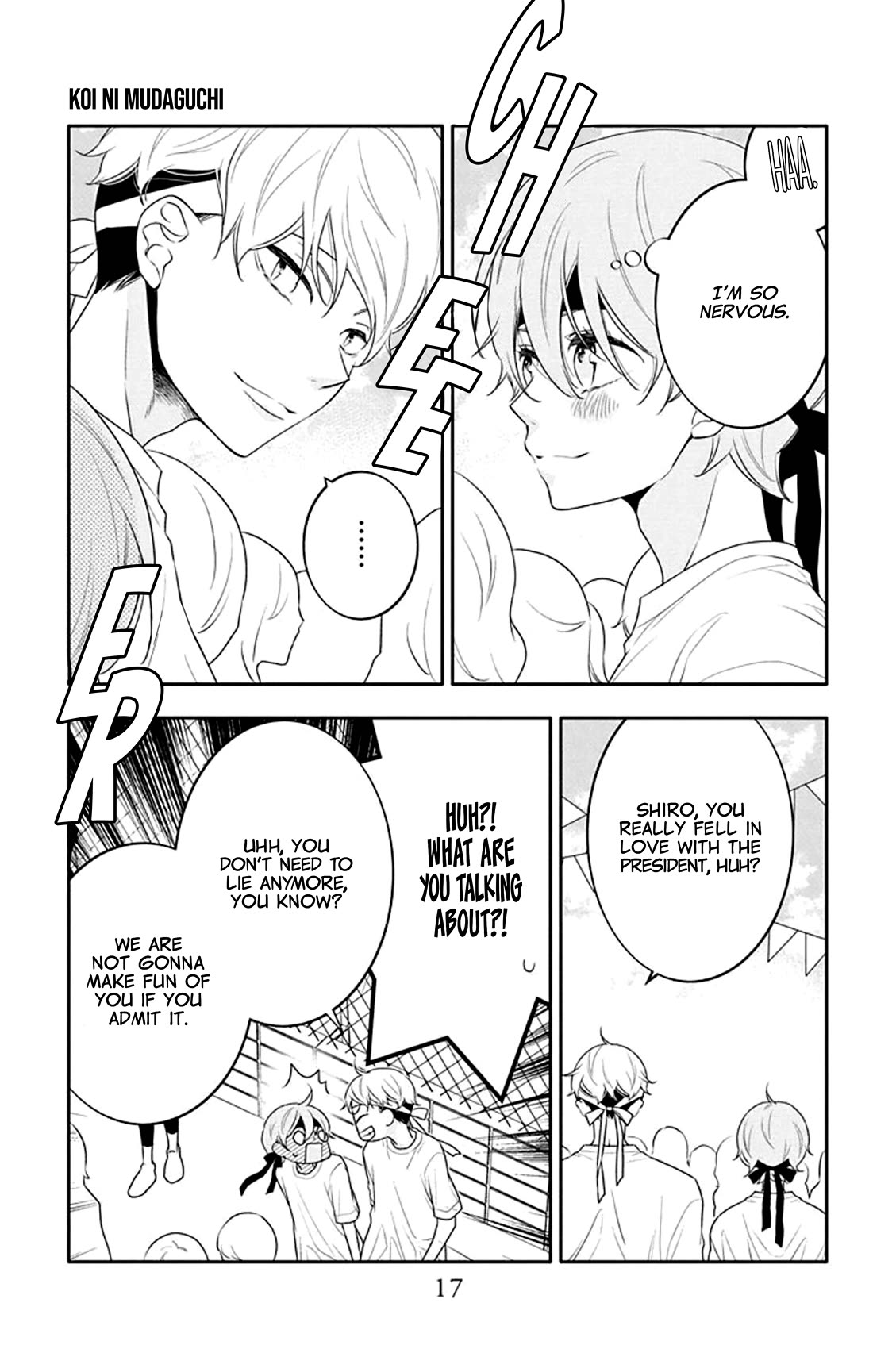 Koi ni Mudaguchi chapter 31 page 19