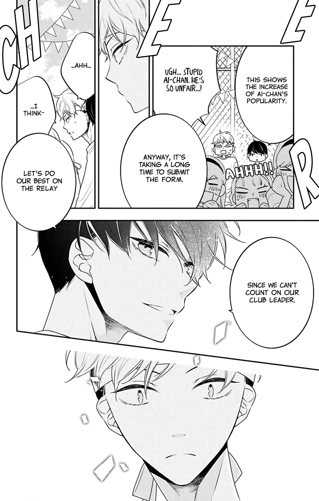 Koi ni Mudaguchi chapter 34 page 15