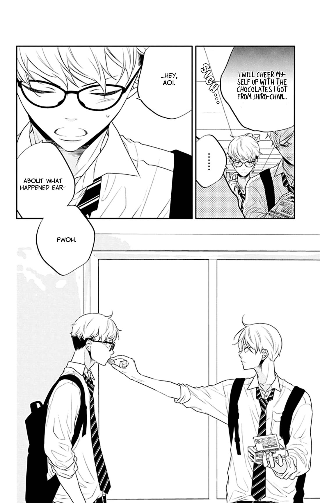 Koi ni Mudaguchi chapter 34 page 28