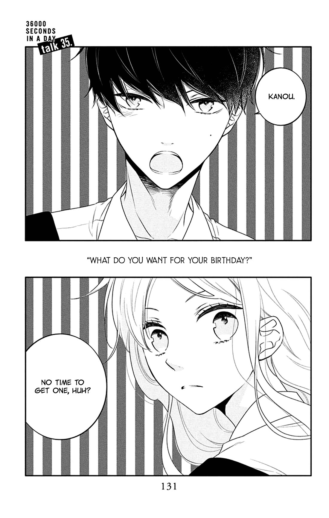 Koi ni Mudaguchi chapter 35 page 2