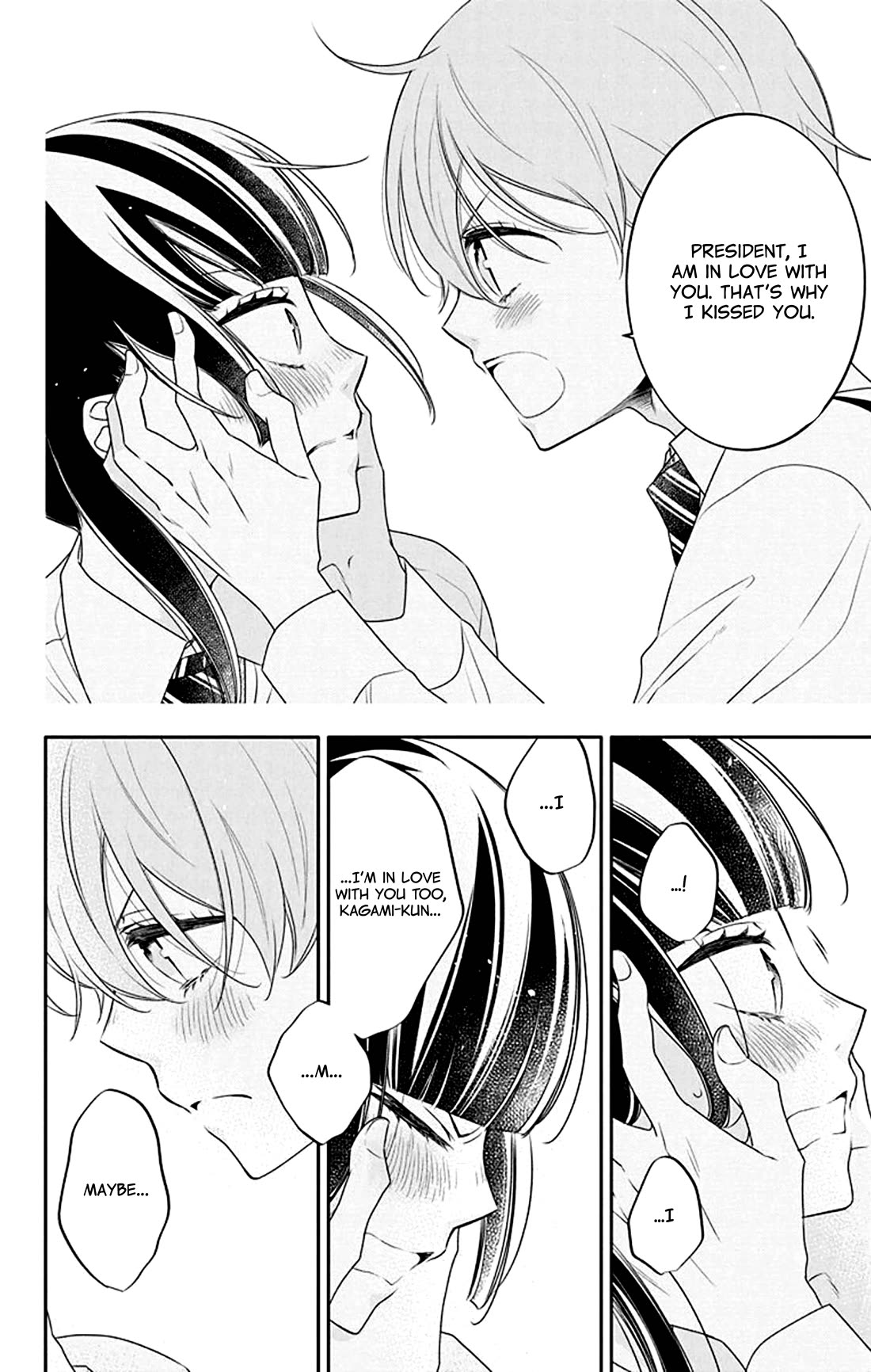 Koi ni Mudaguchi chapter 35 page 25