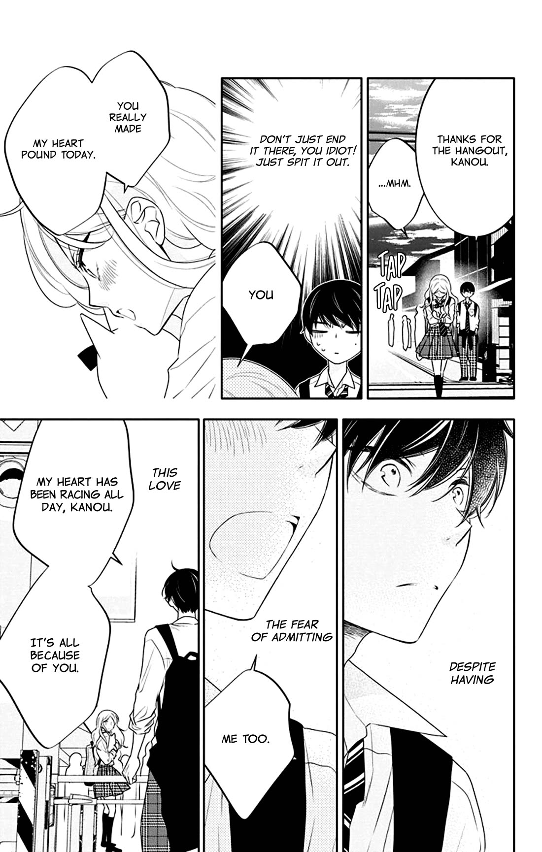 Koi ni Mudaguchi chapter 35 page 28