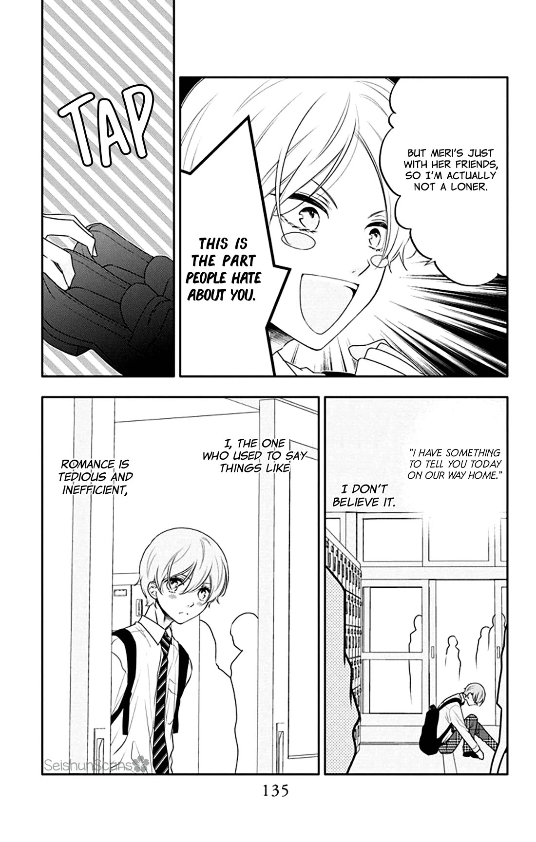 Koi ni Mudaguchi chapter 35 page 6