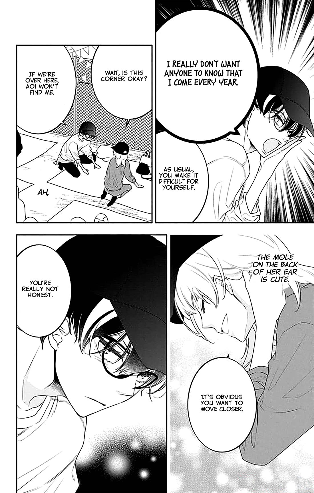 Koi ni Mudaguchi chapter 36 page 10