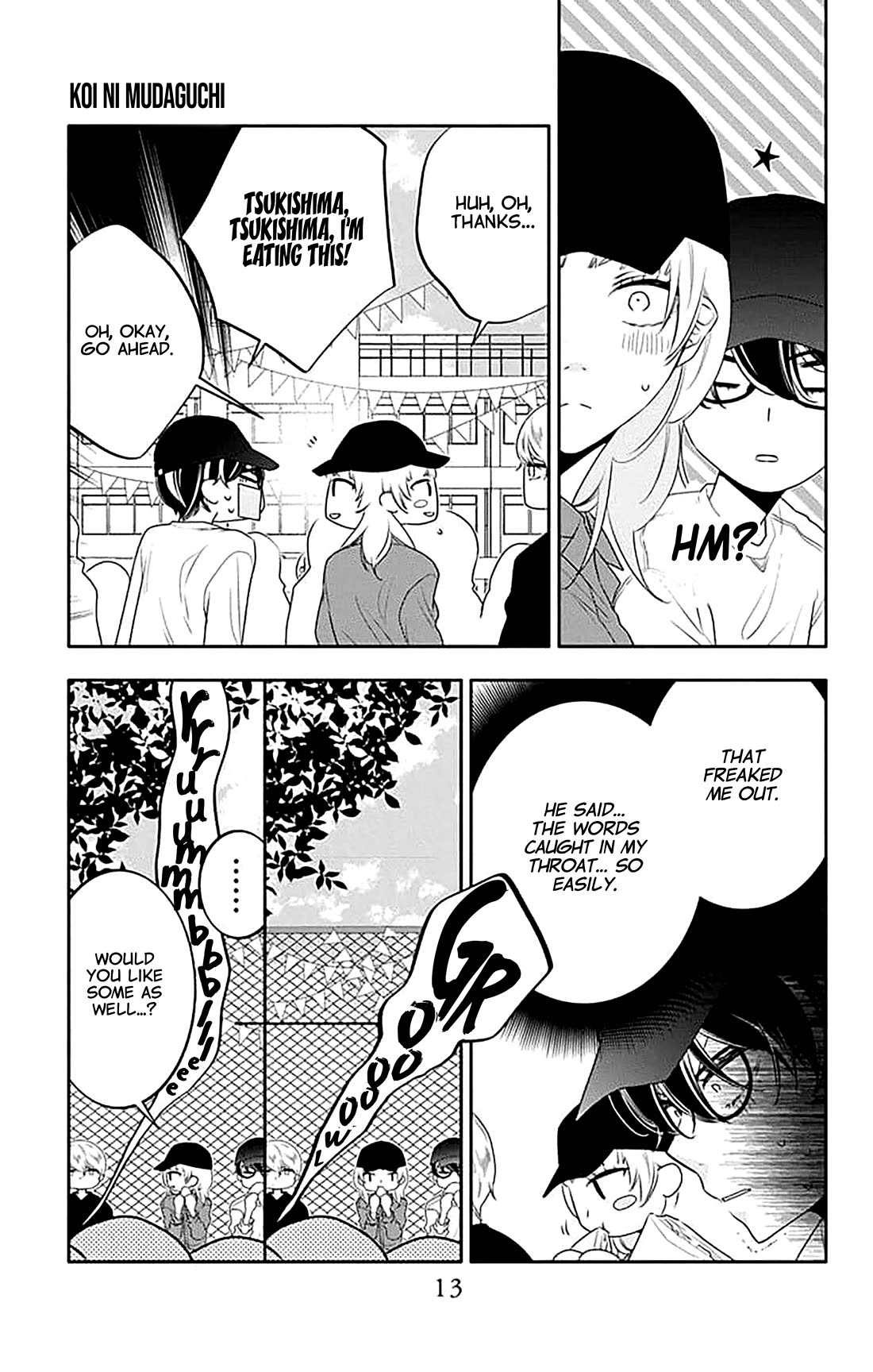 Koi ni Mudaguchi chapter 36 page 15